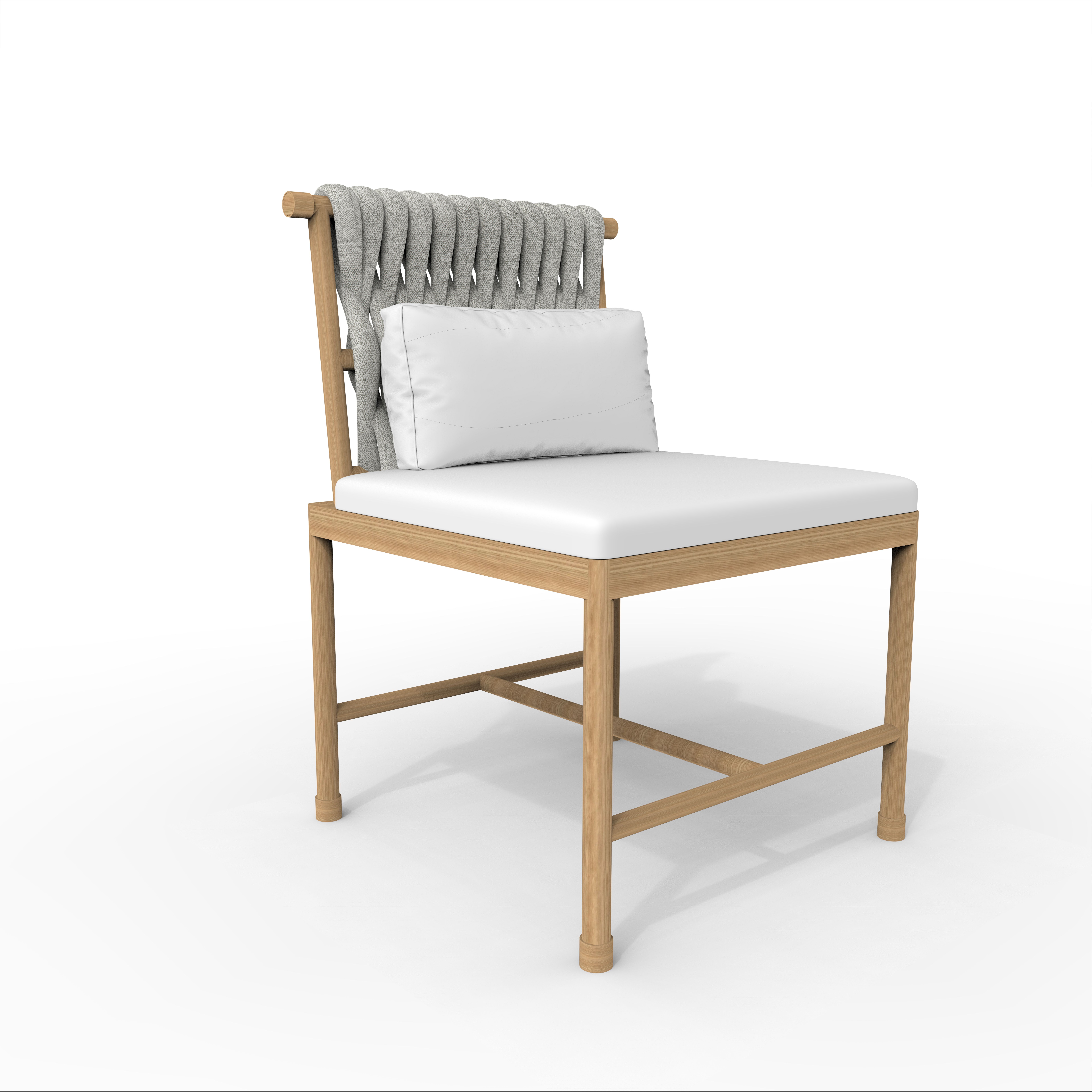 Wcove Teak Dining Chair