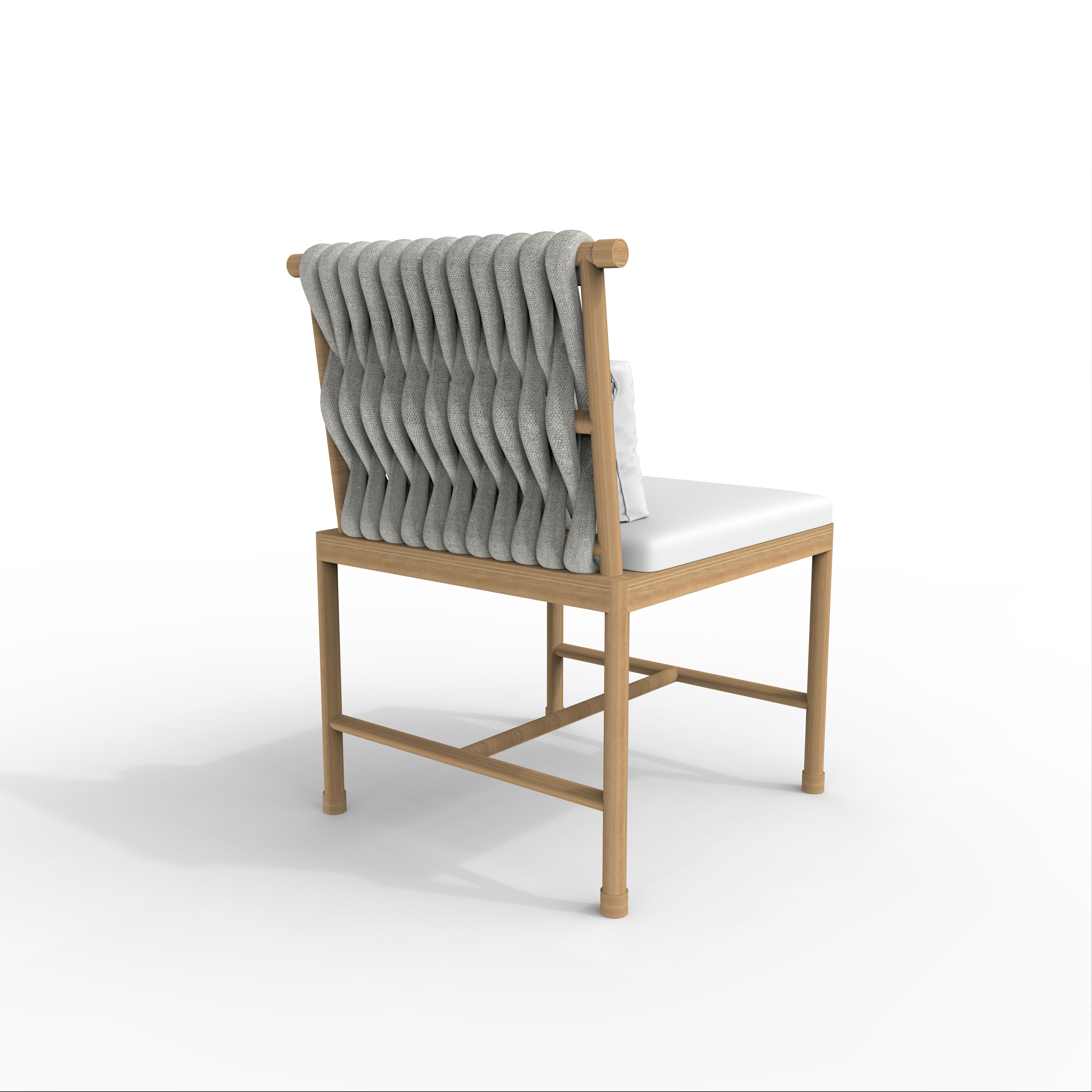 Wcove Teak Dining Chair