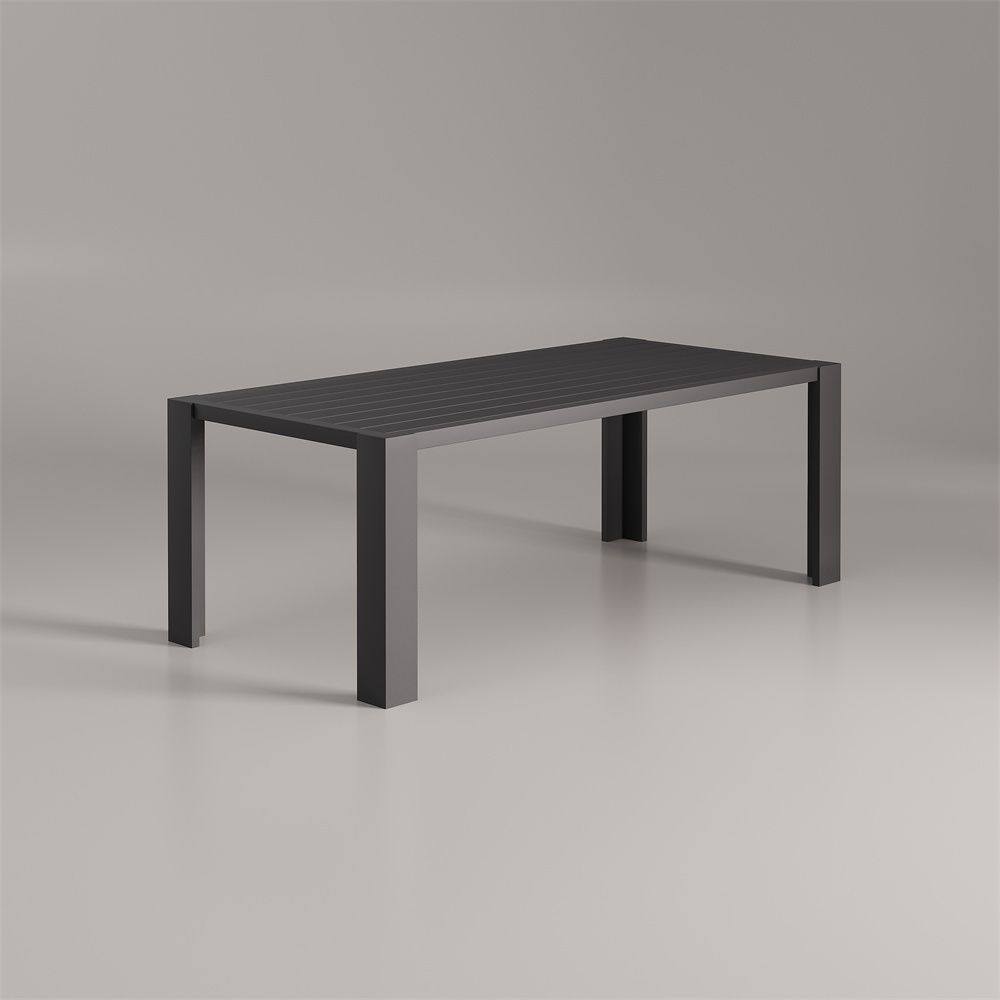 Diana aluminum dining table