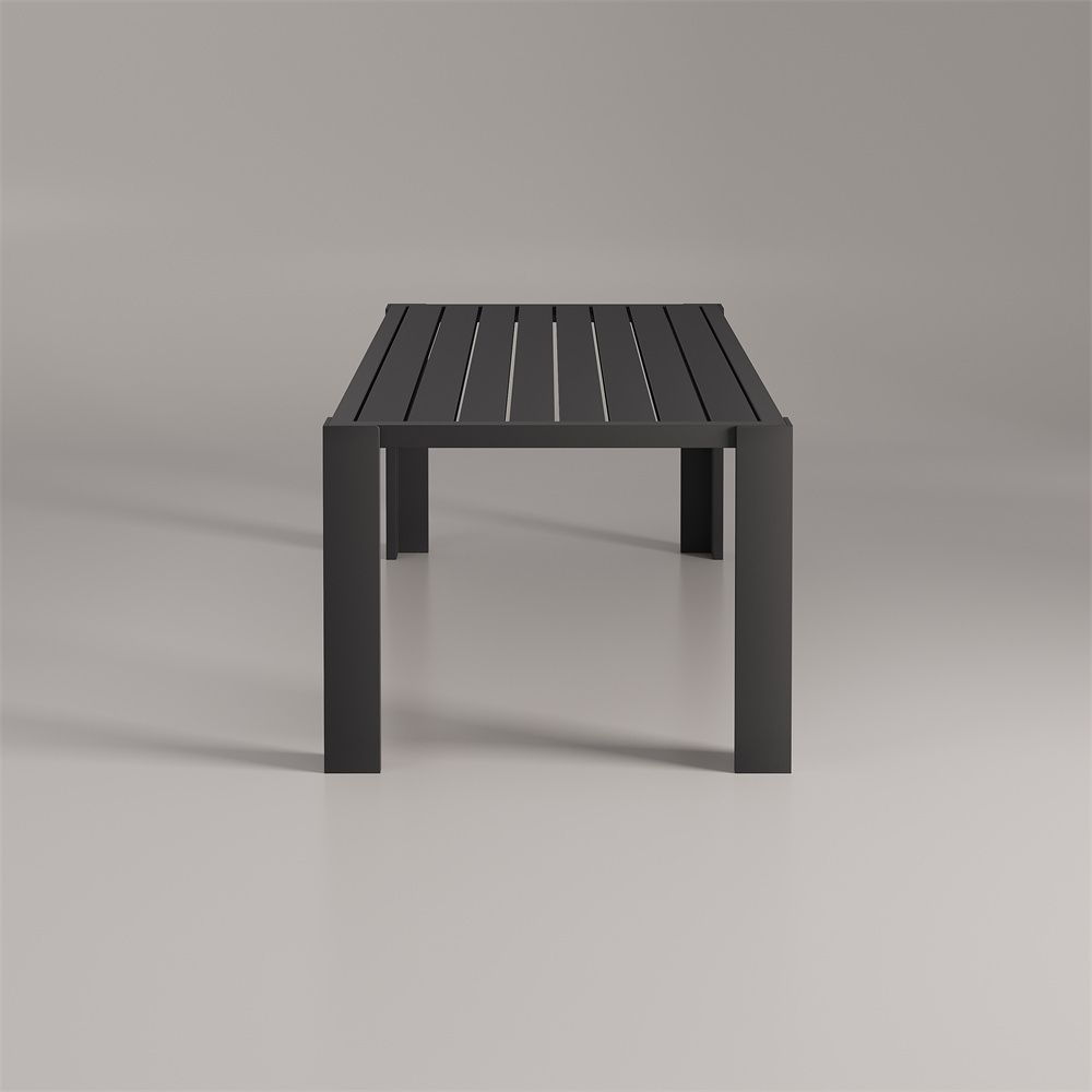 Diana aluminum dining table