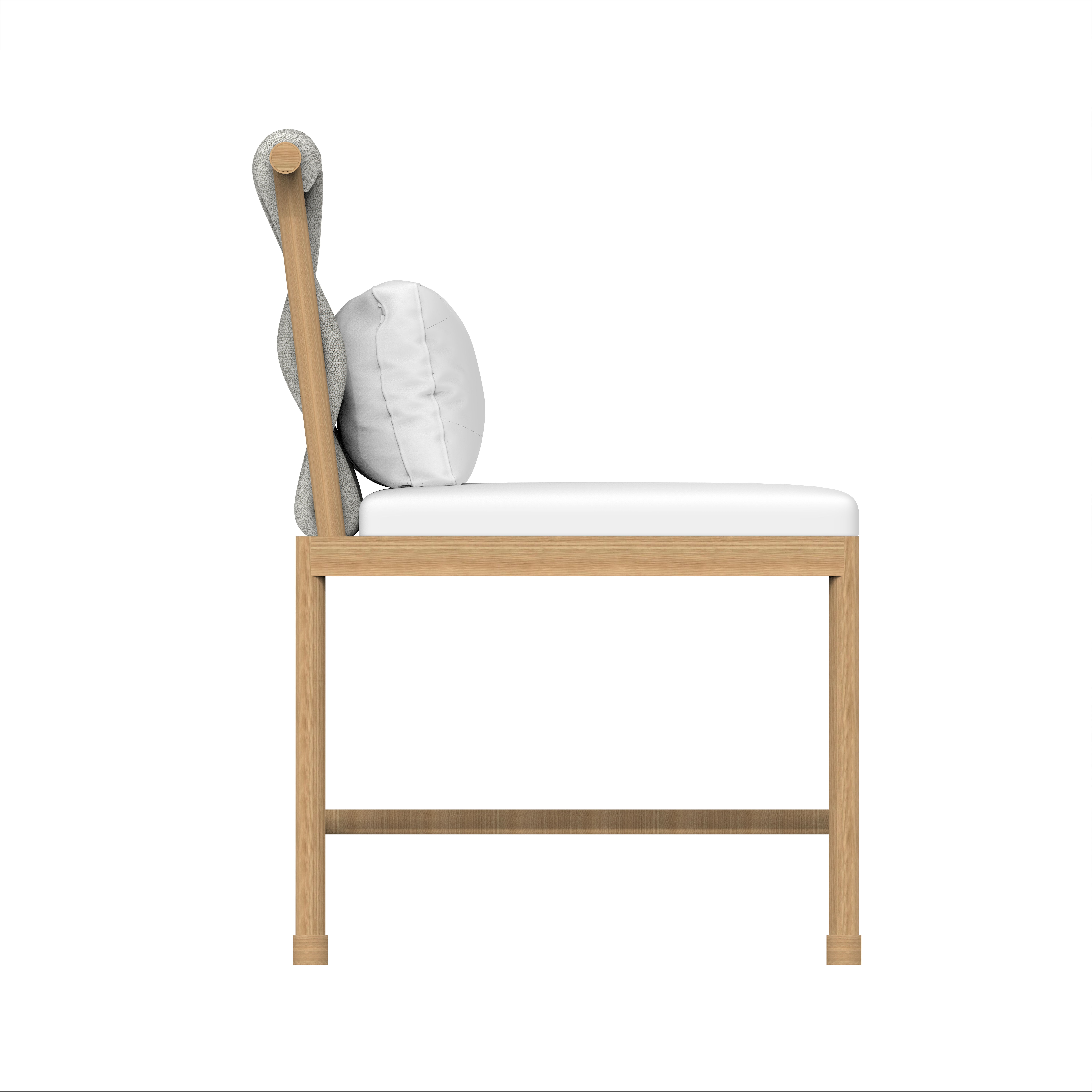 Wcove Teak Dining Chair