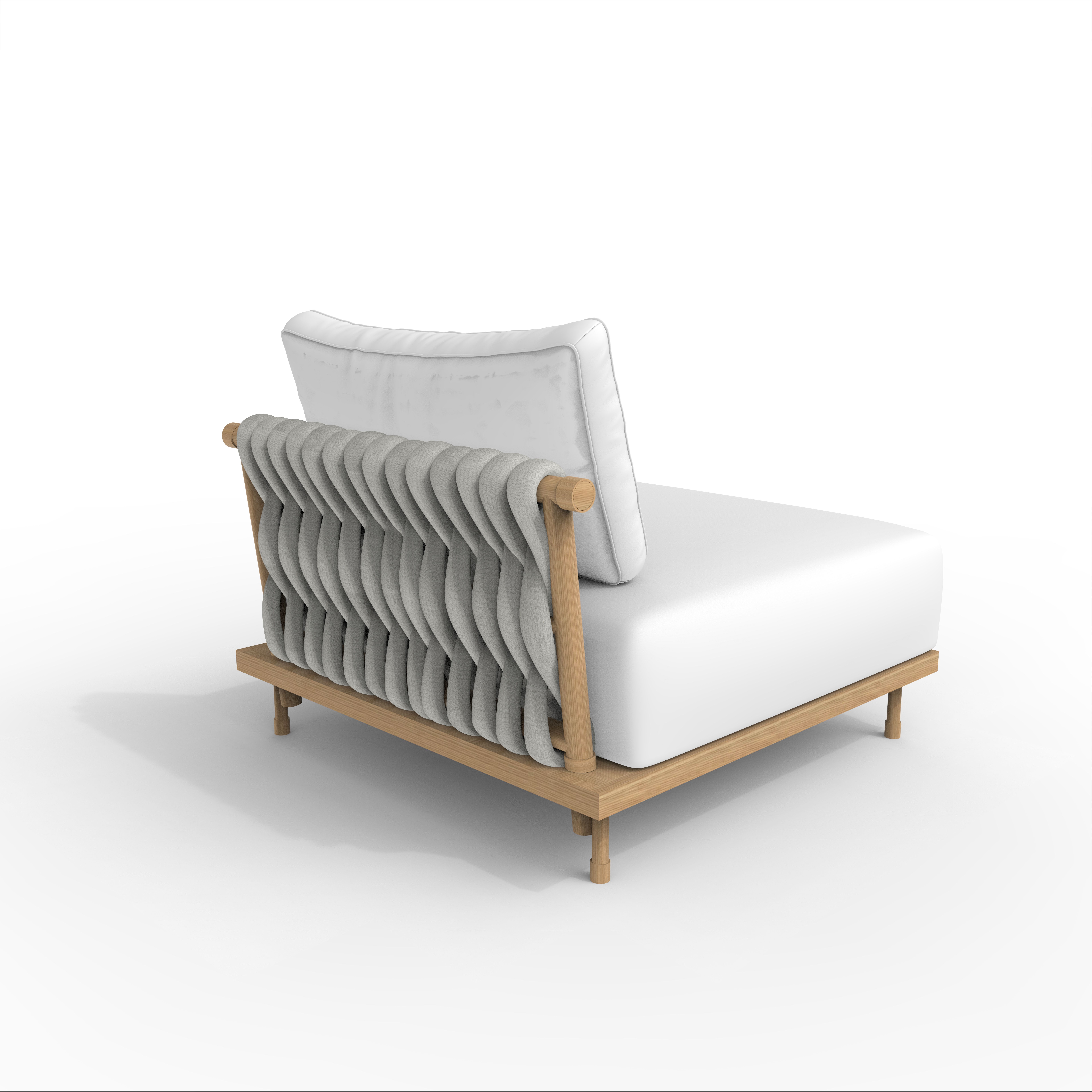 Wcove Teak Single Sofa