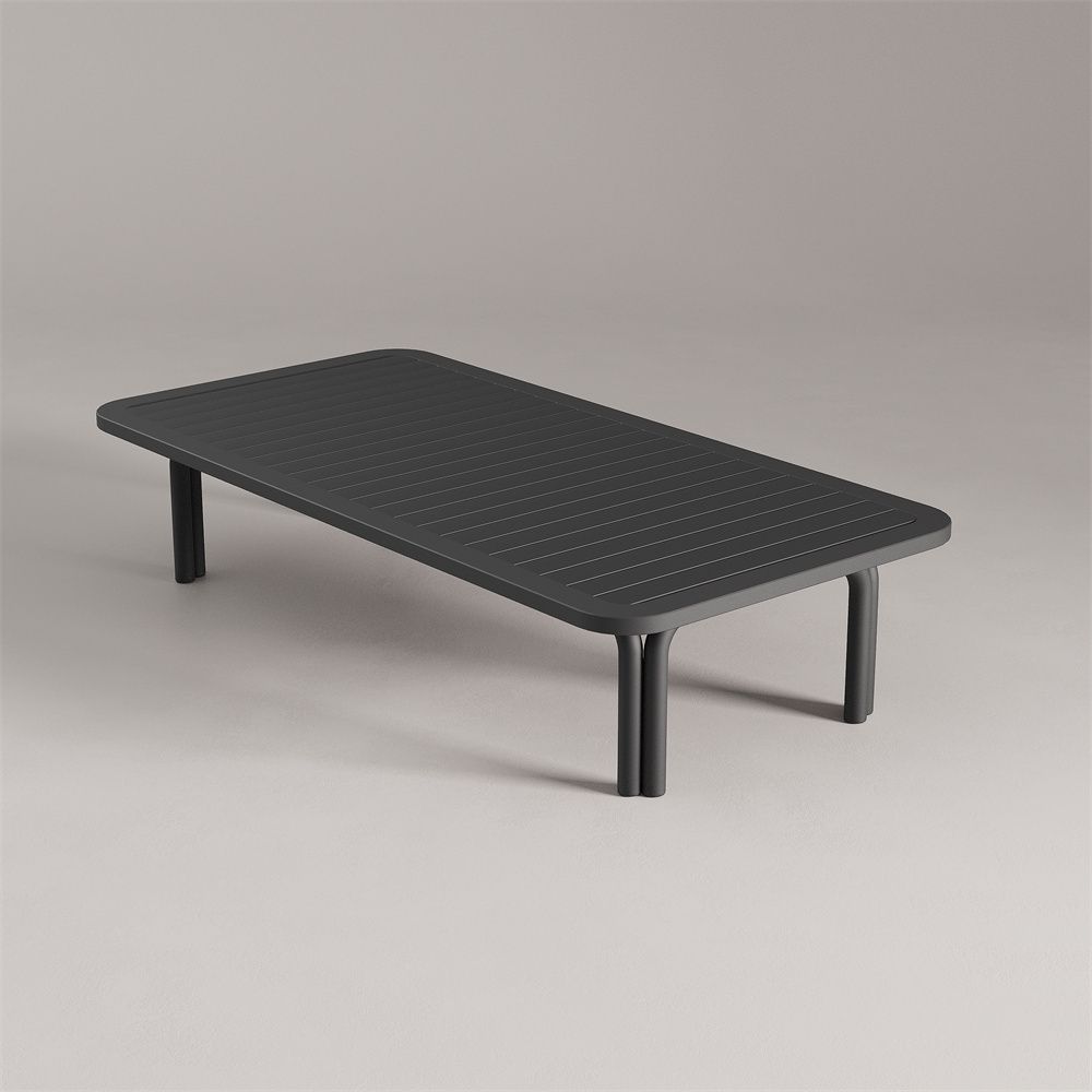 Pandia aluminum coffee table