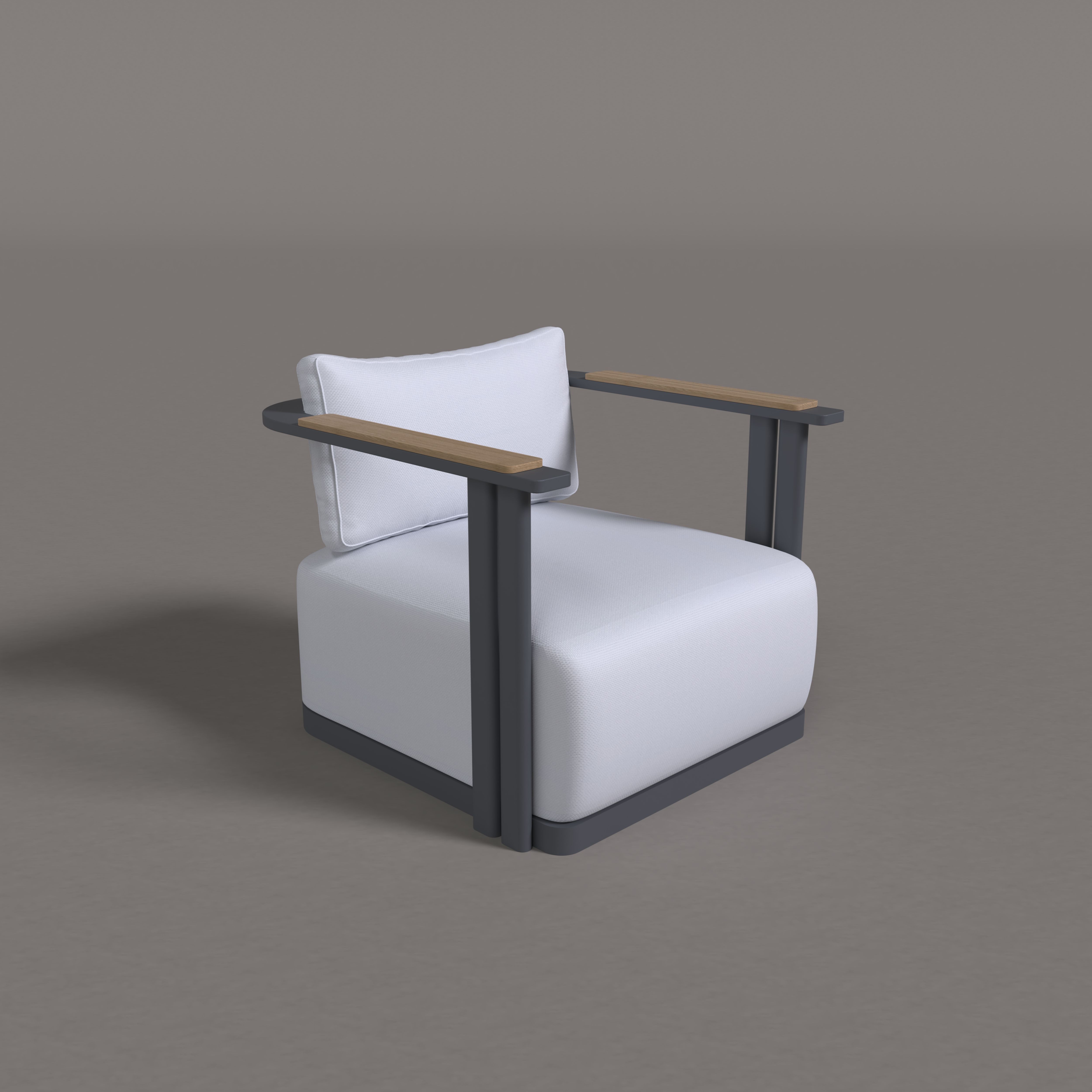 G-Haven Aluminum Single Sofa