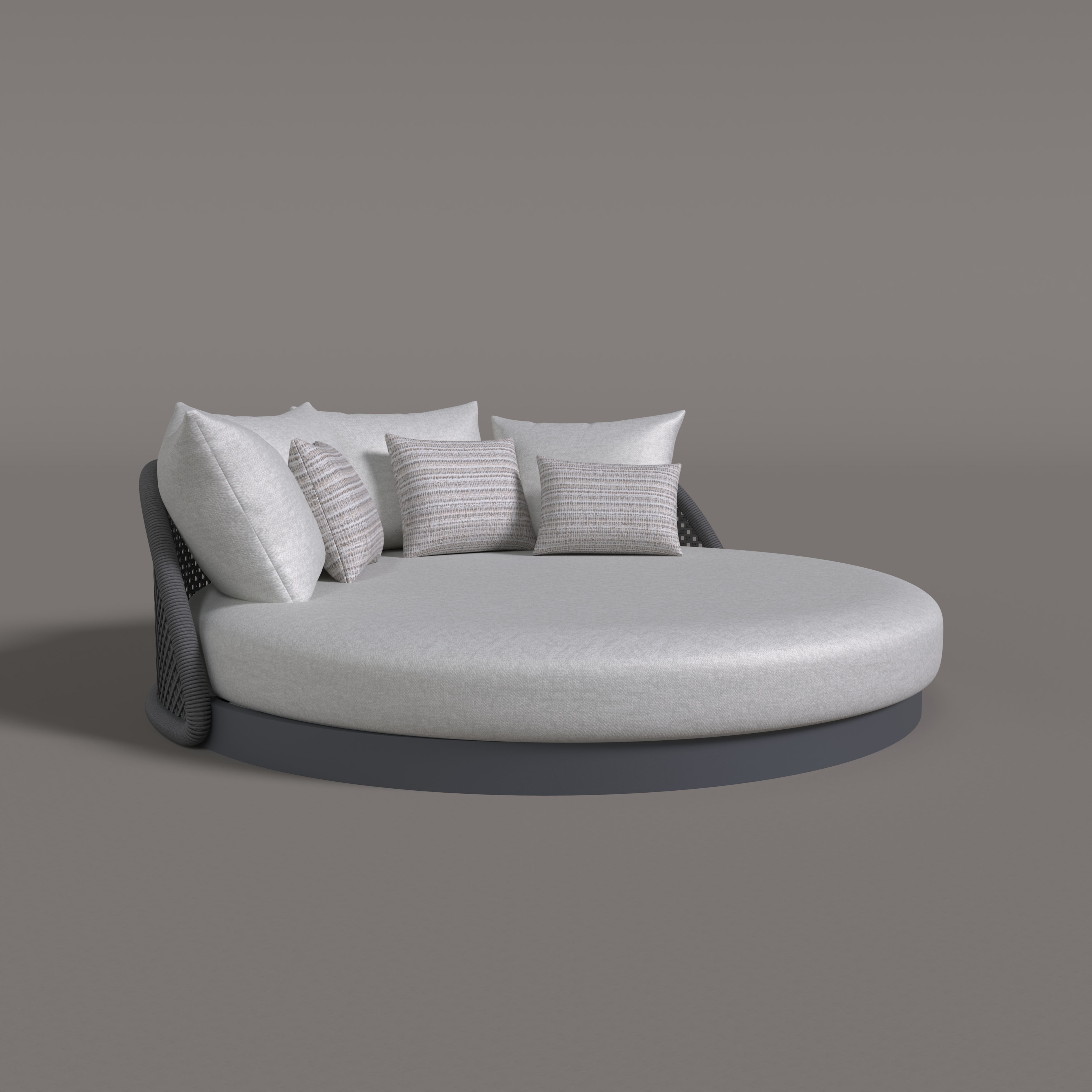 Curve Aluminum Sunbed