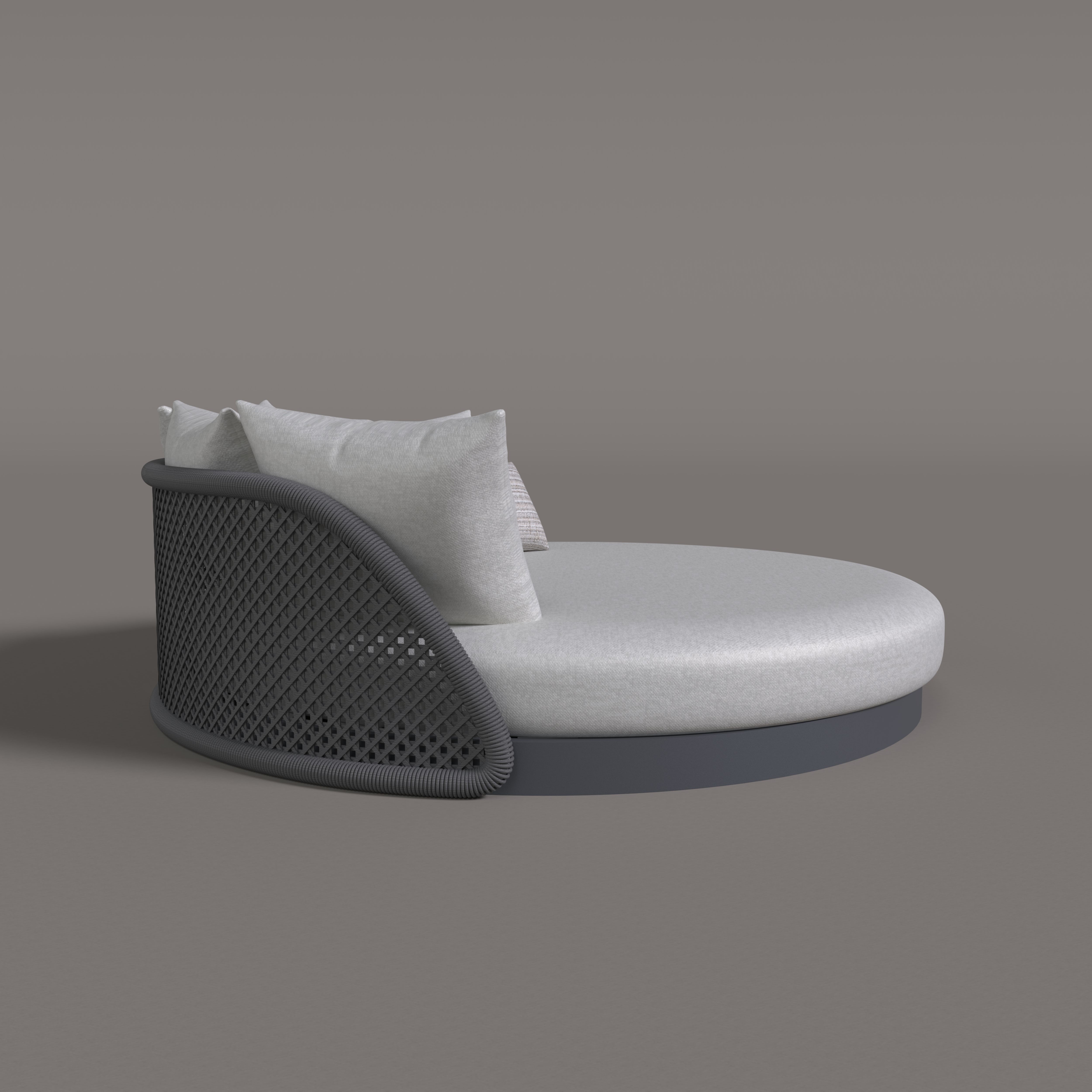 Curve Aluminum Sunbed