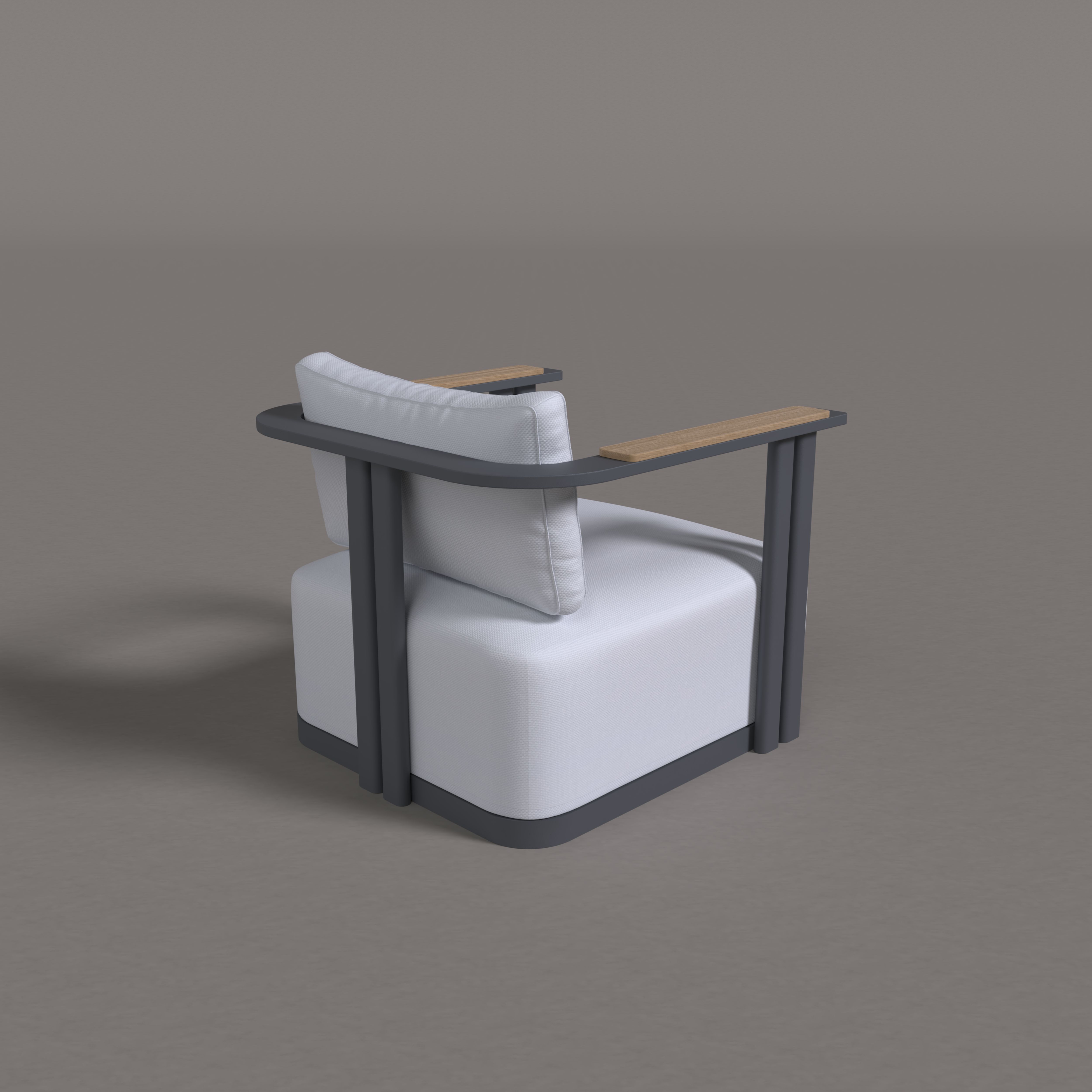 G-Haven Aluminum Single Sofa