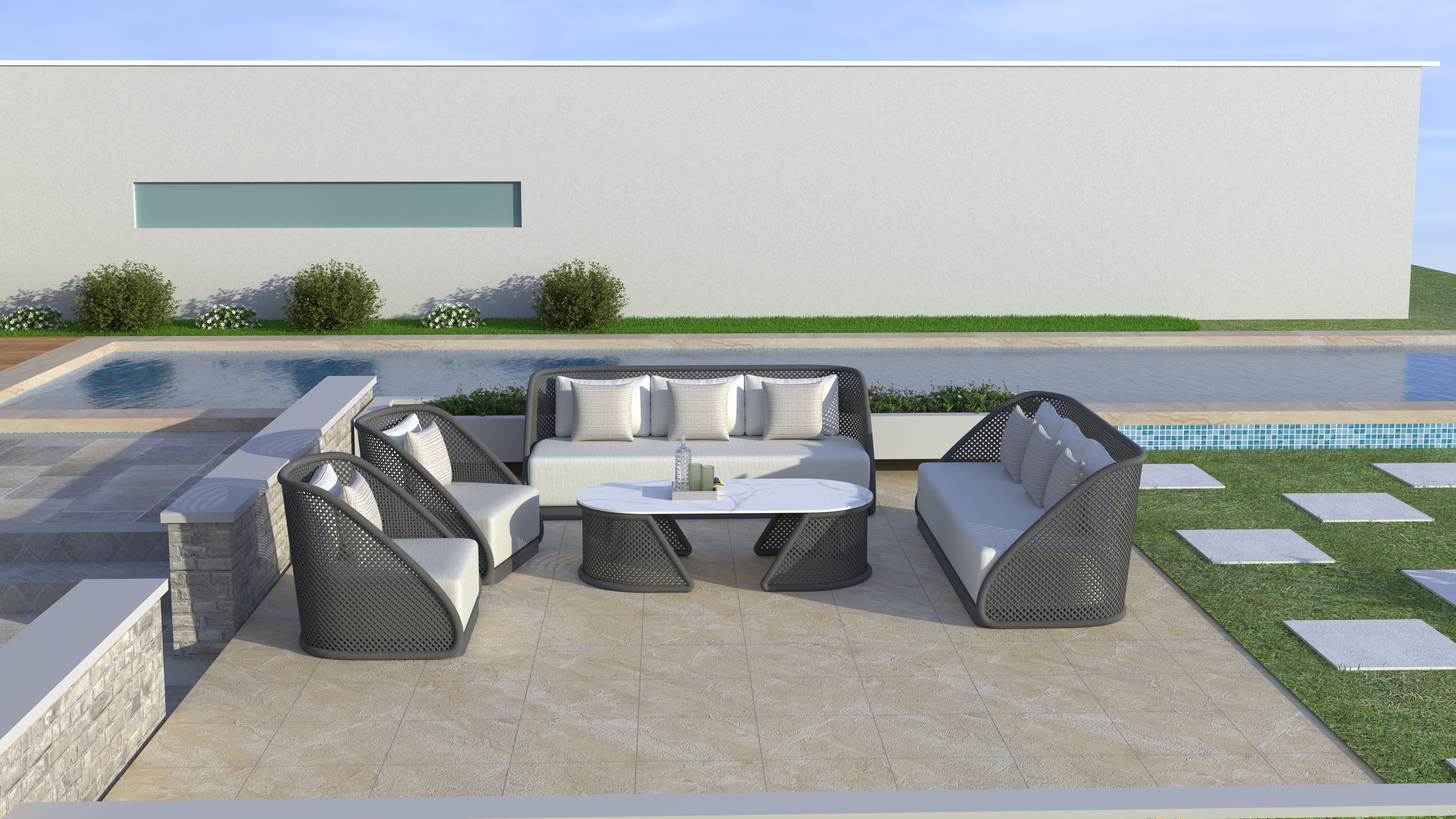 The CURVE Series: Flowing Natural Curves for Healing Outdoor Relaxation