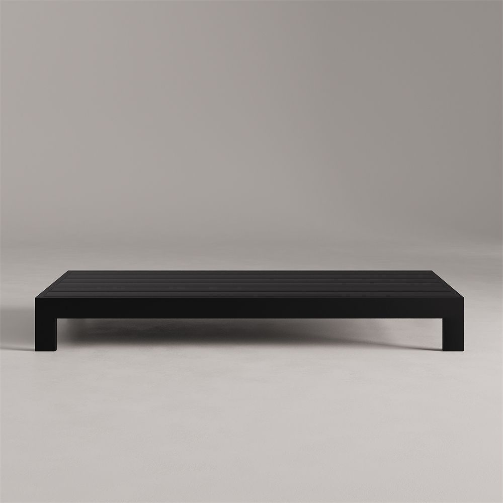 Baker aluminum coffee table