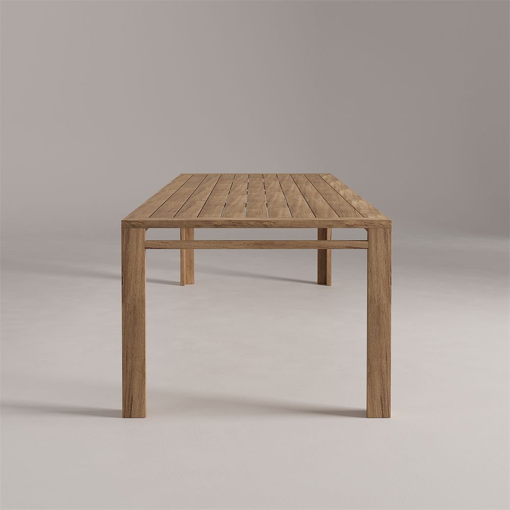 Baker teak wood dining table