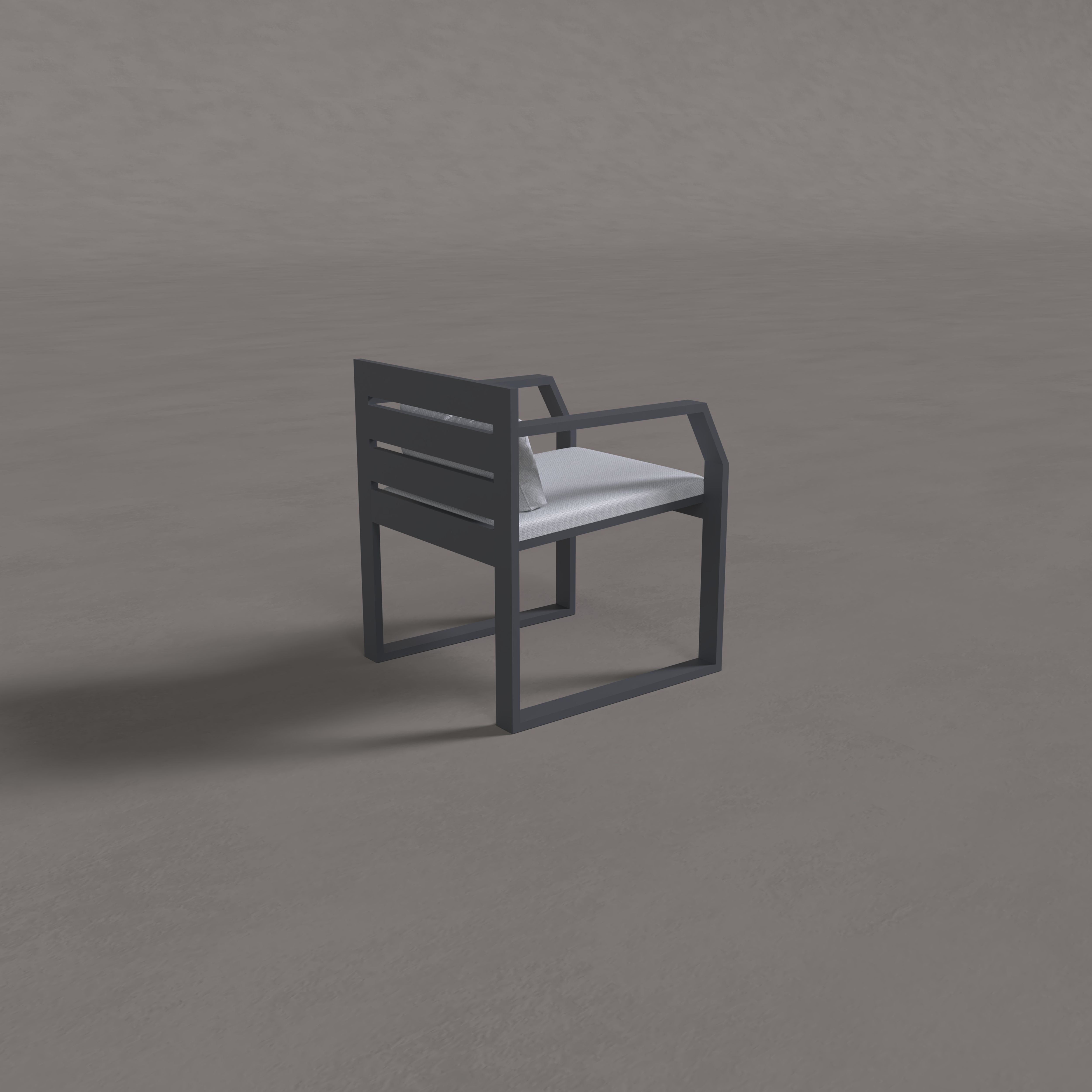 Alba Aluminum Dining Chair