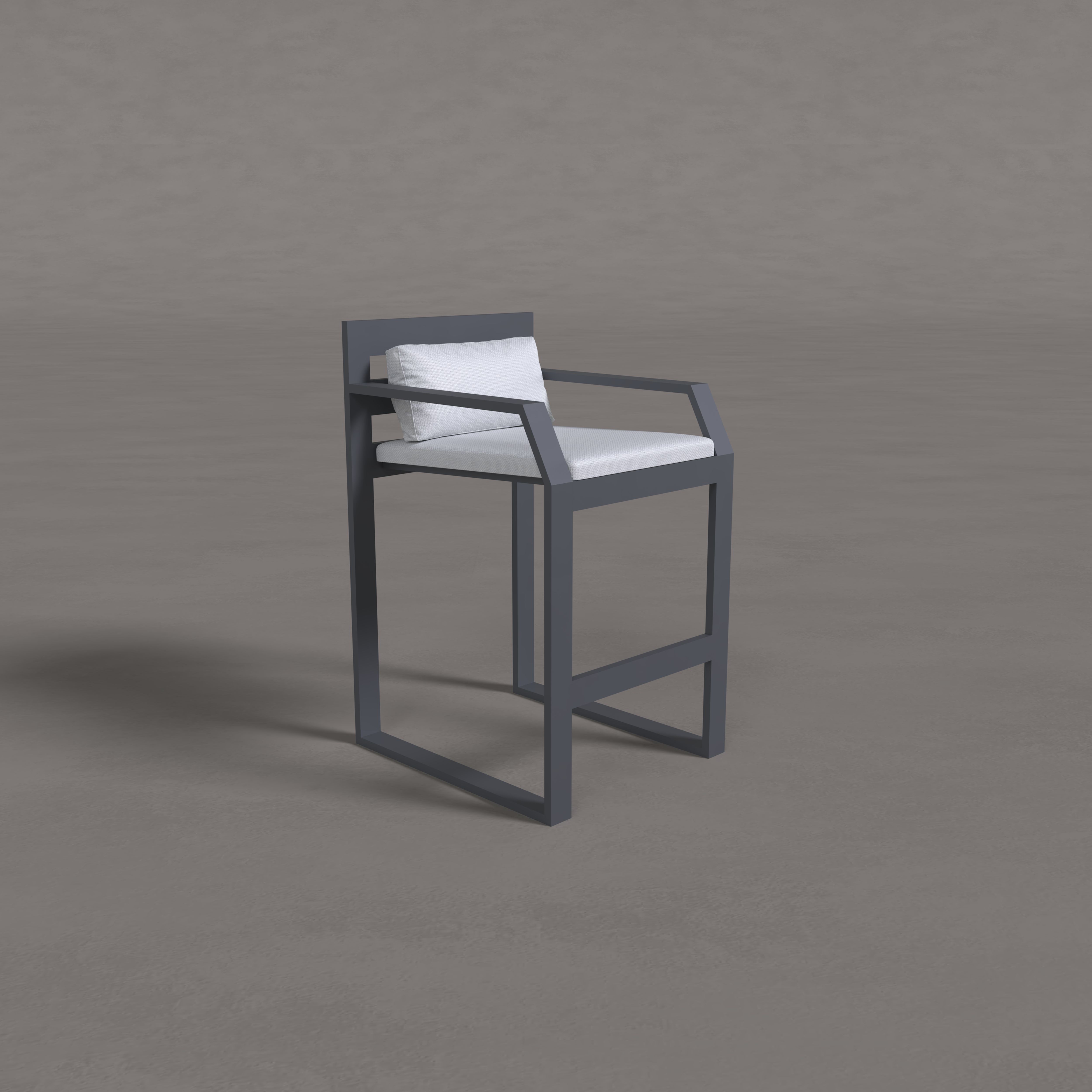Alba Aluminum Counter Stool