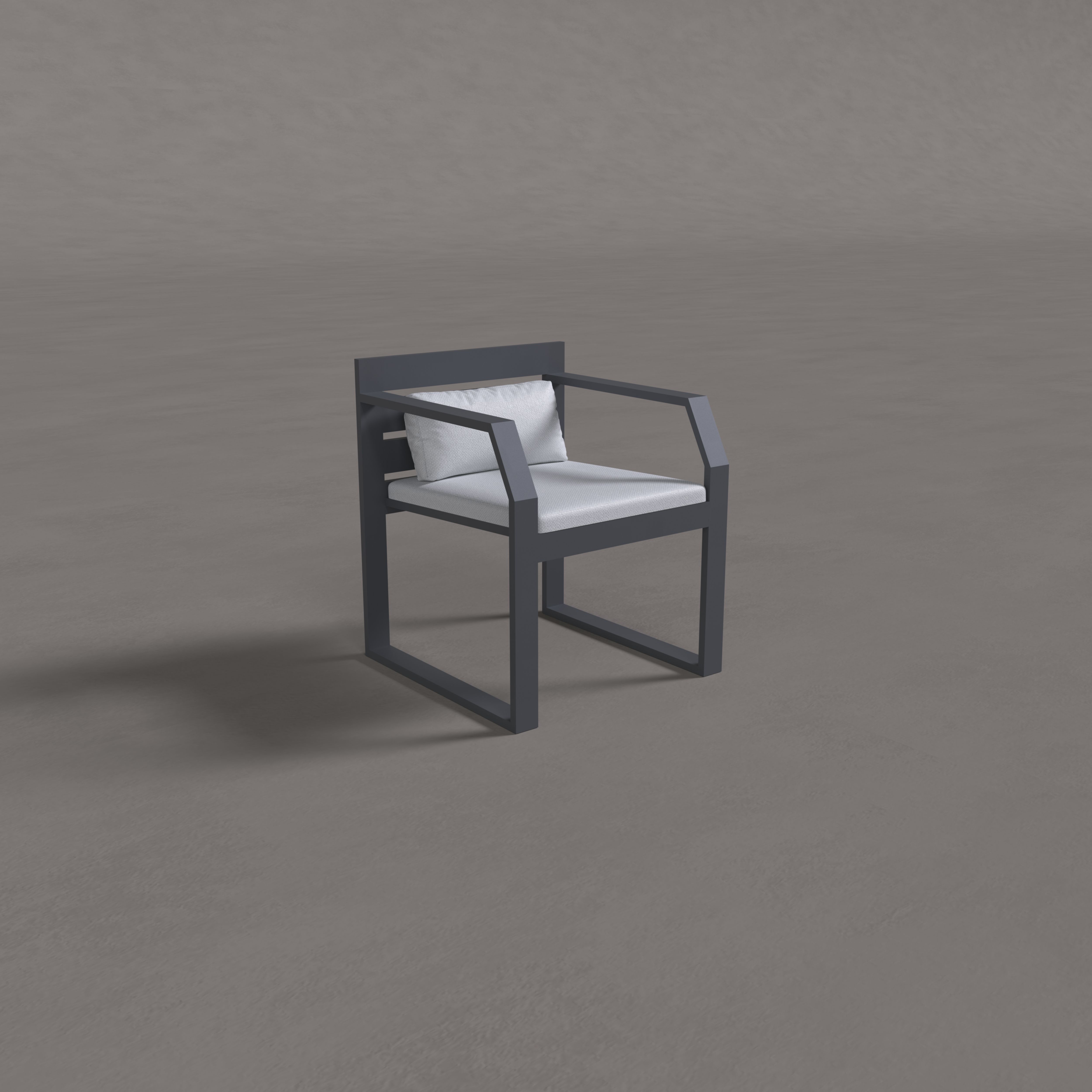 Alba Aluminum Dining Chair