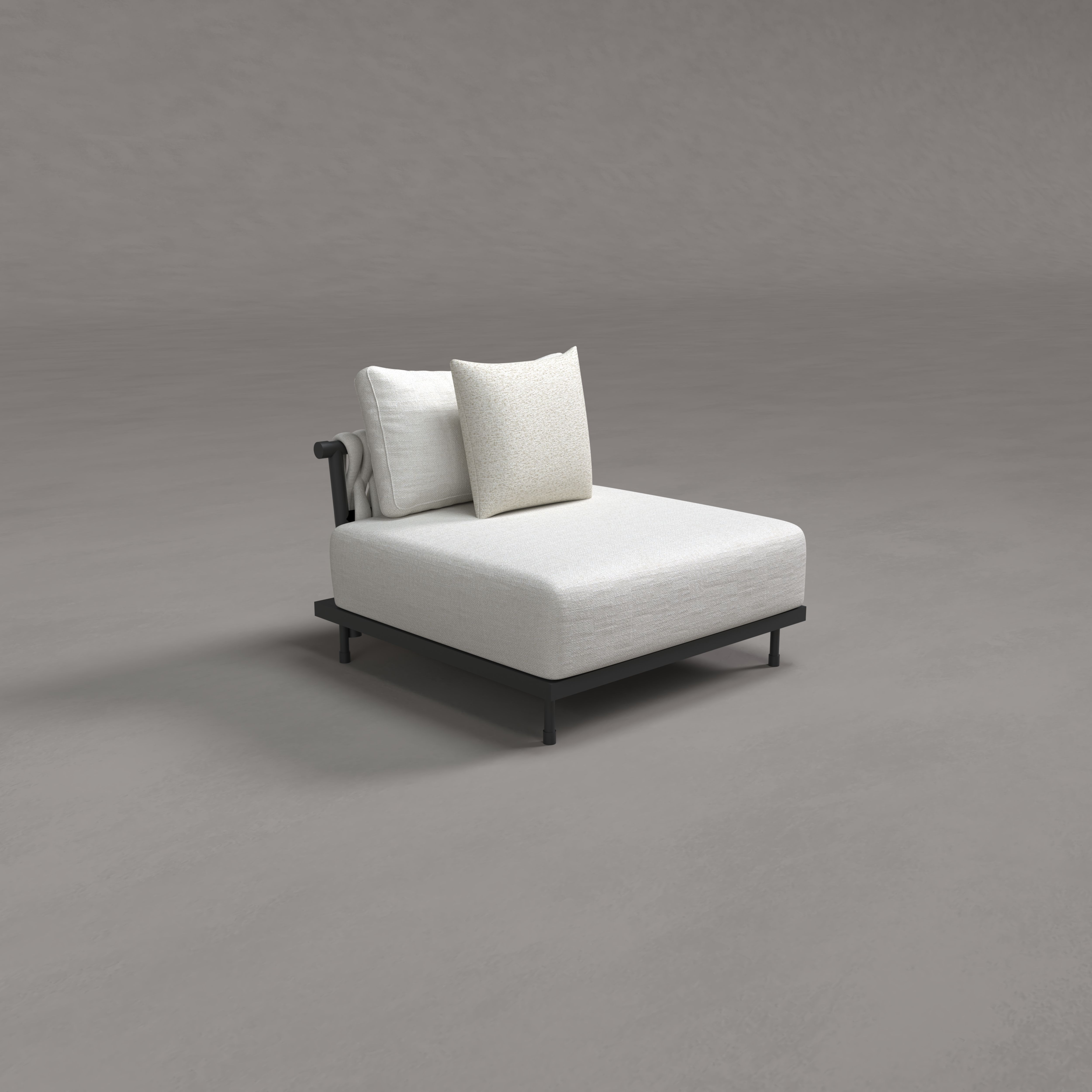 Wcove Aluminum Single Sofa