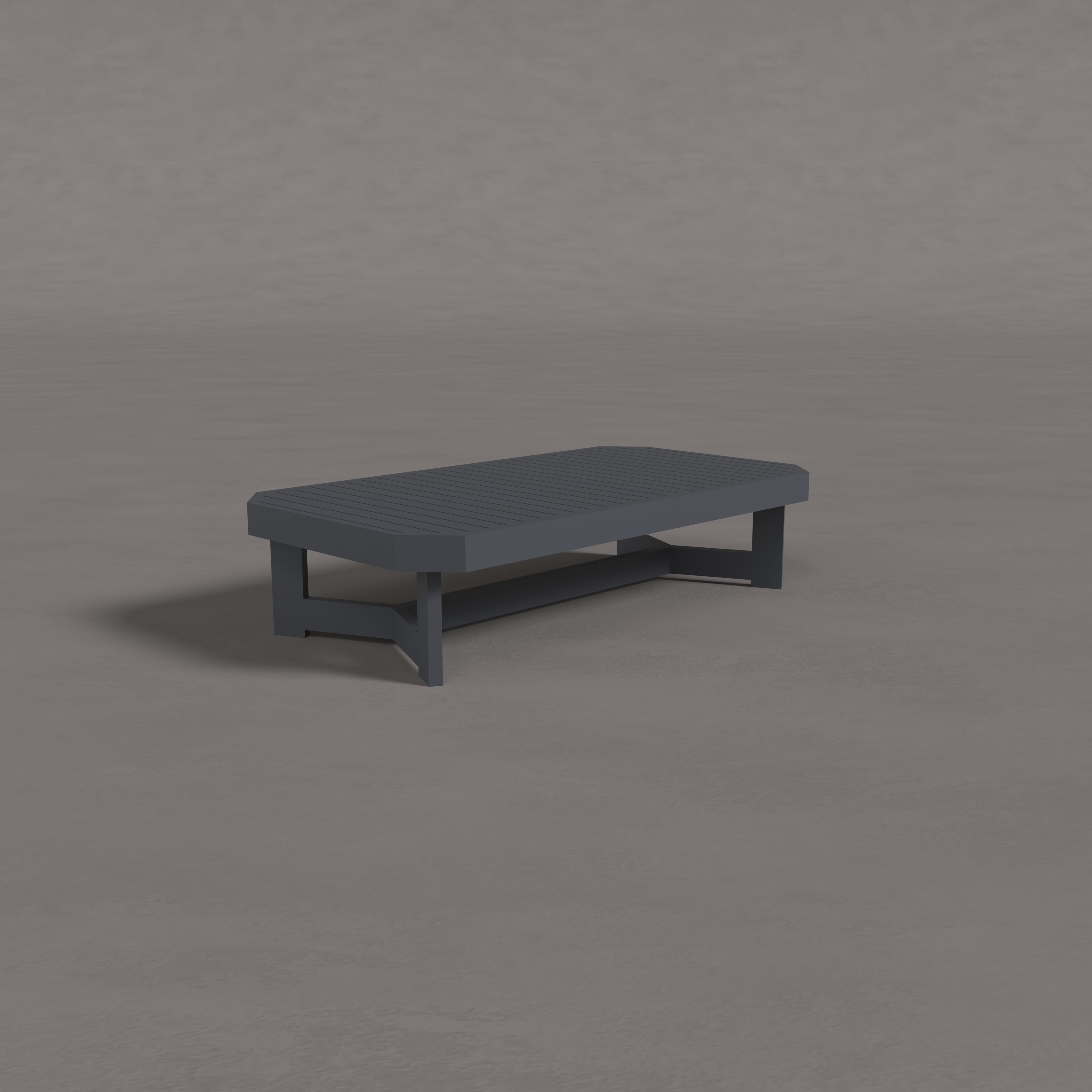 Alba Aluminum Coffee Table