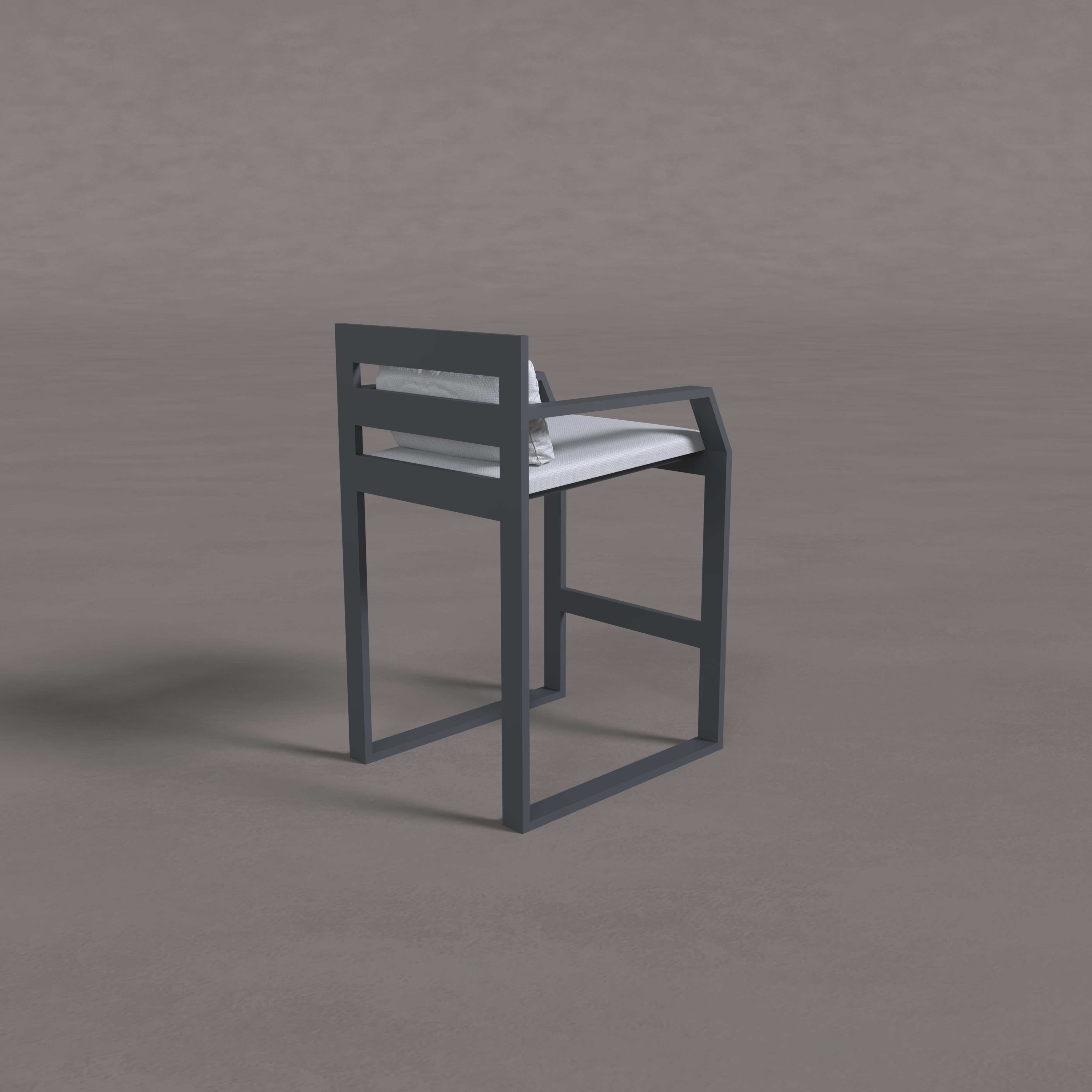 Alba Aluminum Counter Stool