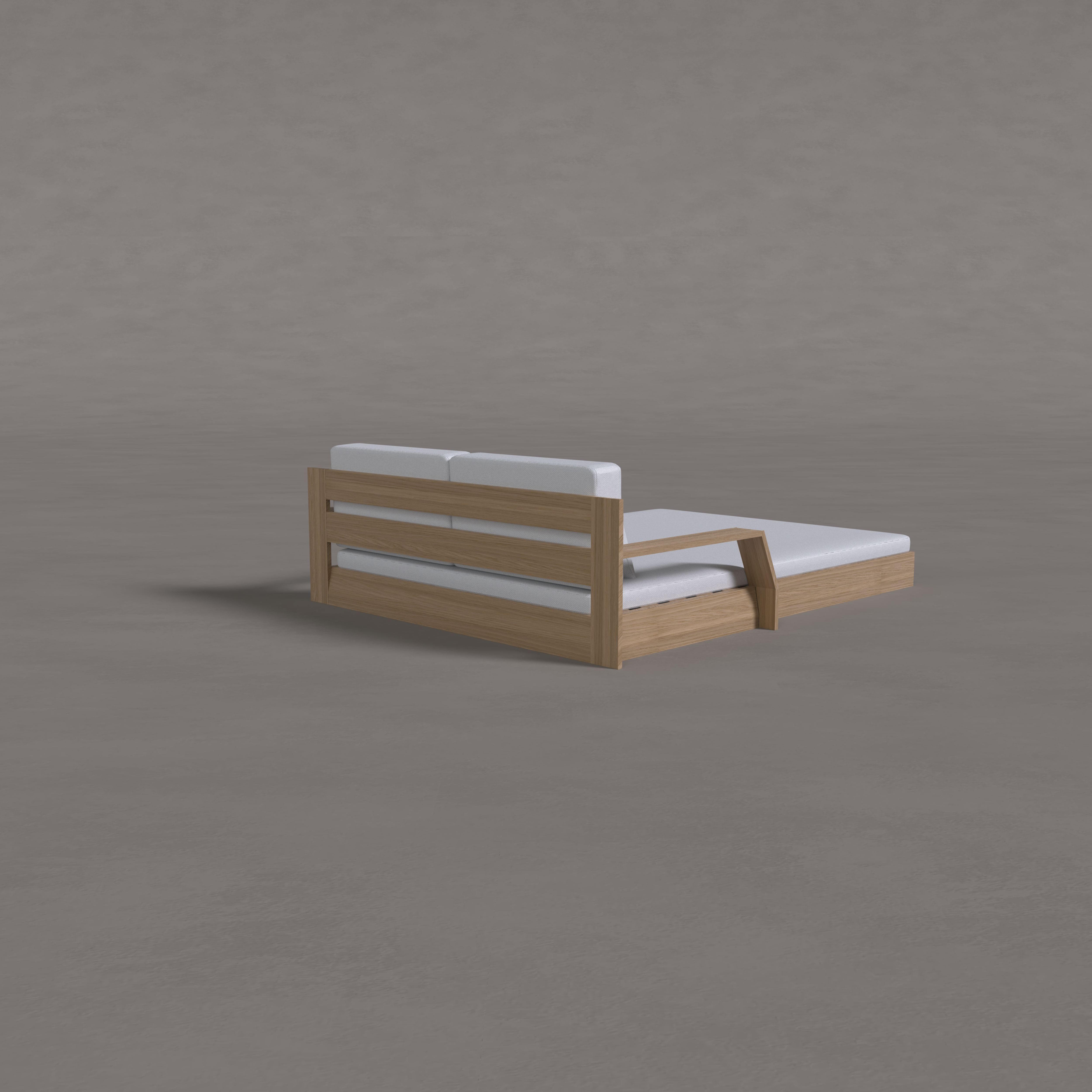 Alba Teak Sunbed