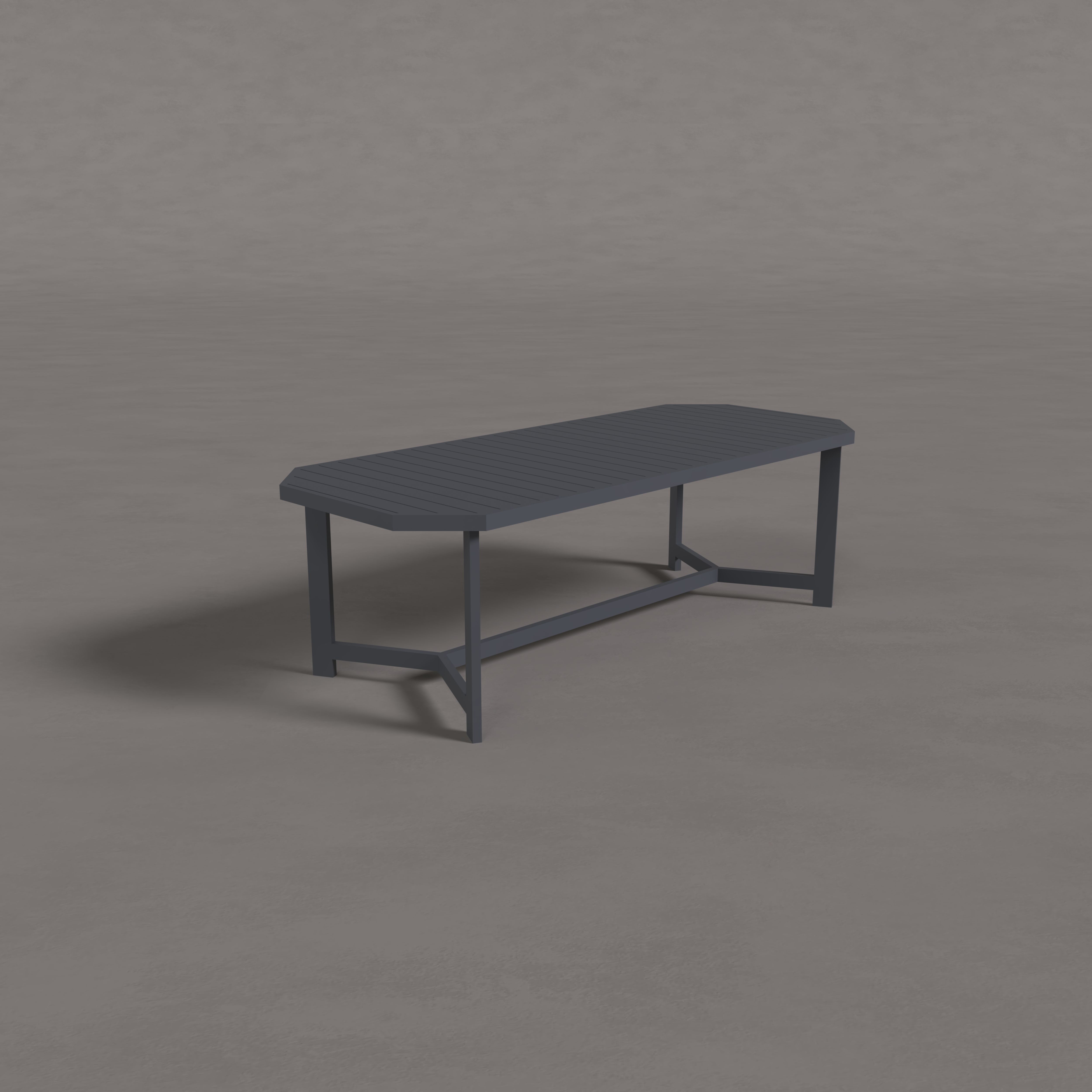 Alba Aluminum Dining Table