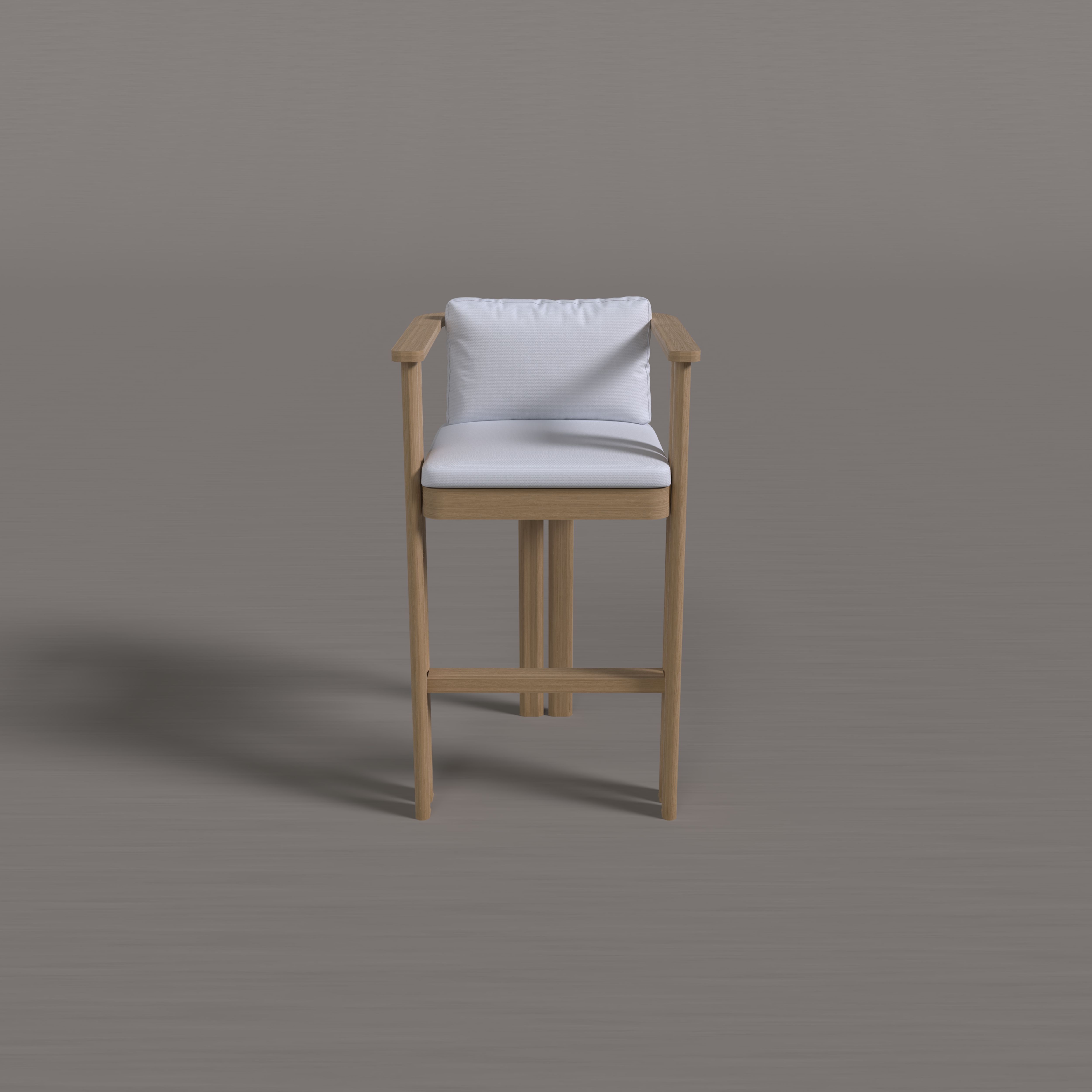 G-Haven Teak Counter Stool