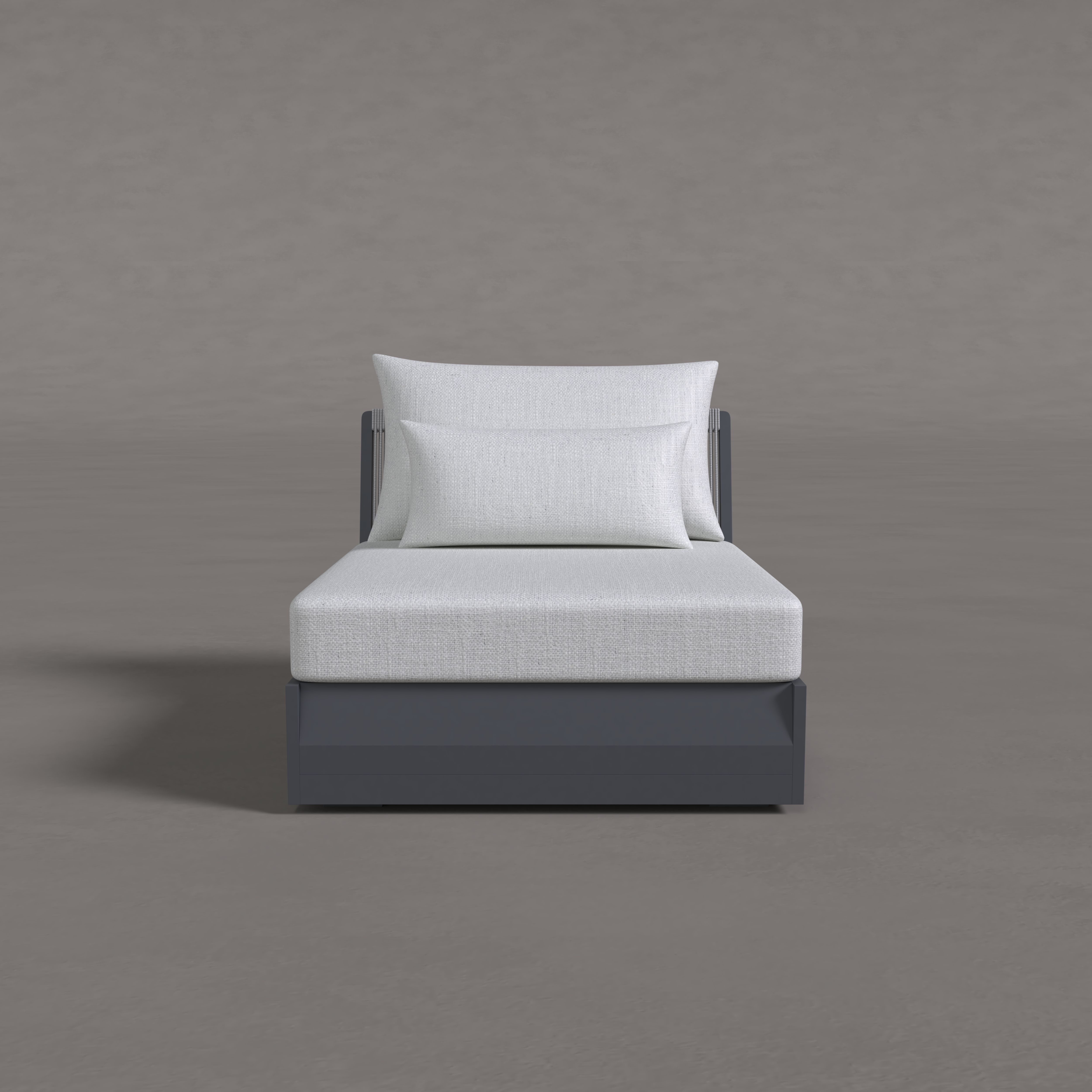 Cove Aluminum Single Sofa