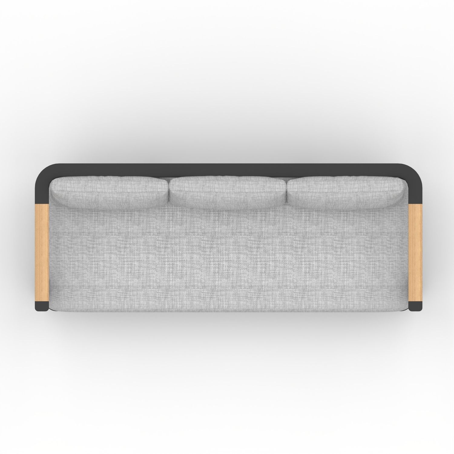 G-Haven Aluminum Three Seat Sofa
