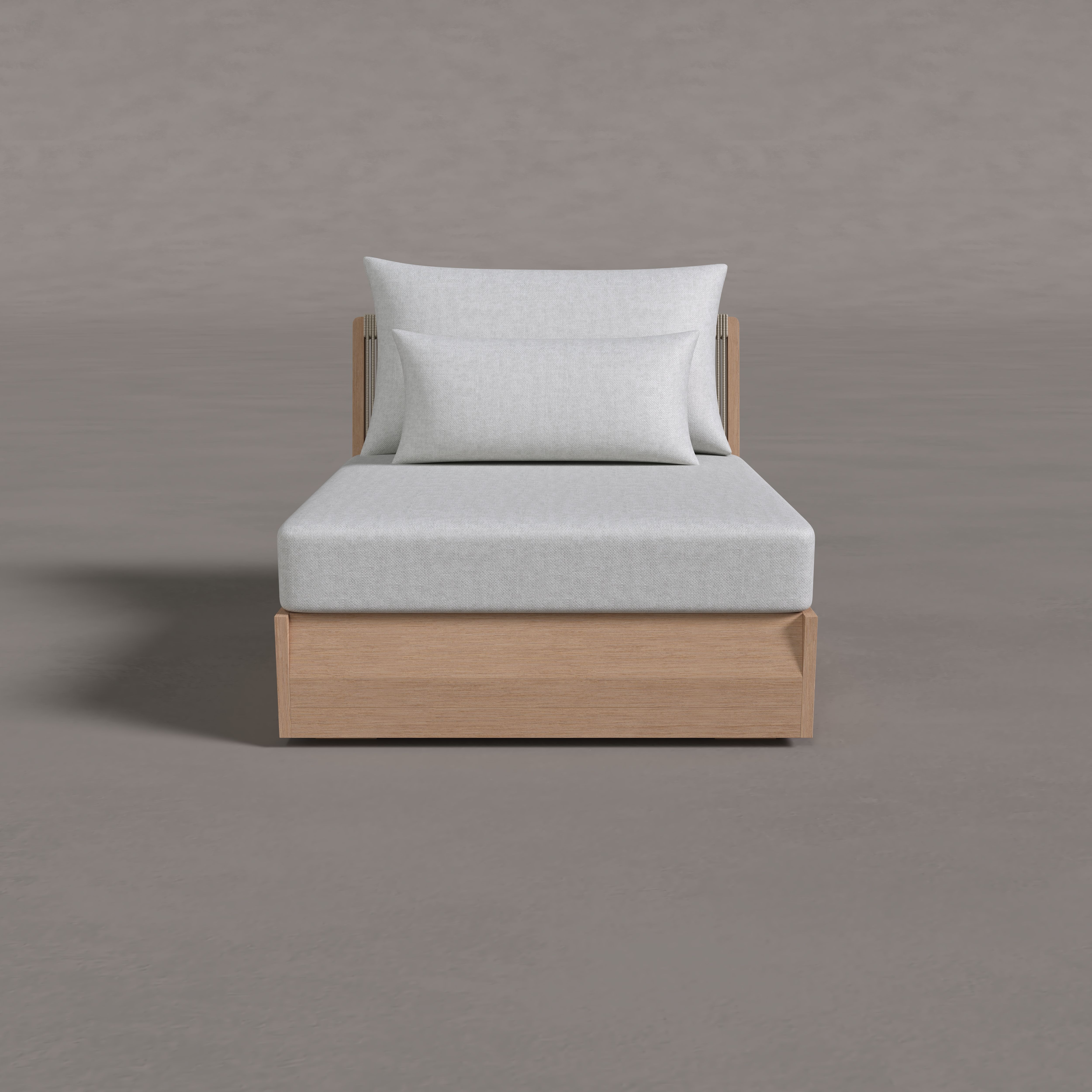 Cove Teak Single Sofa