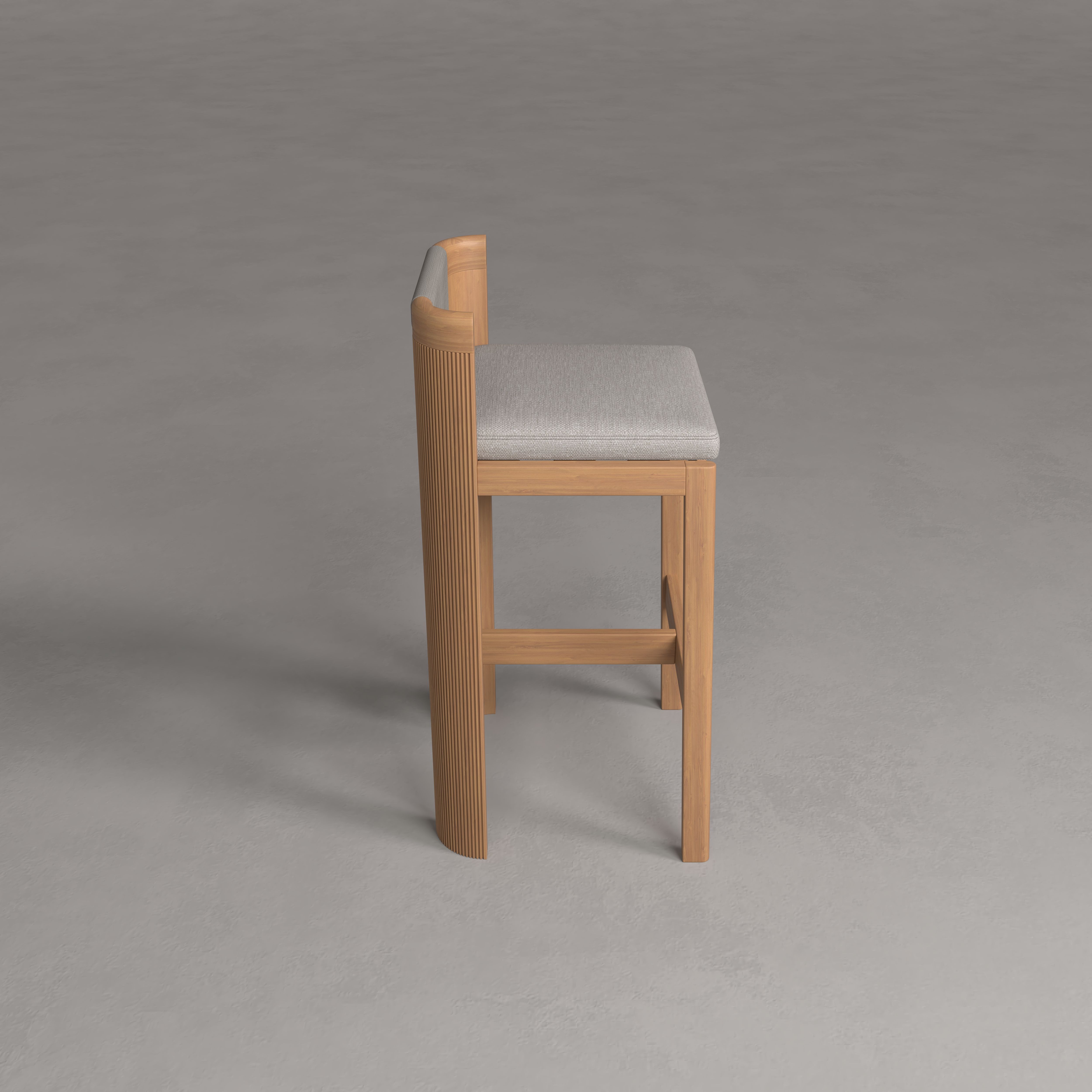 Lagom Teak Counter Stool