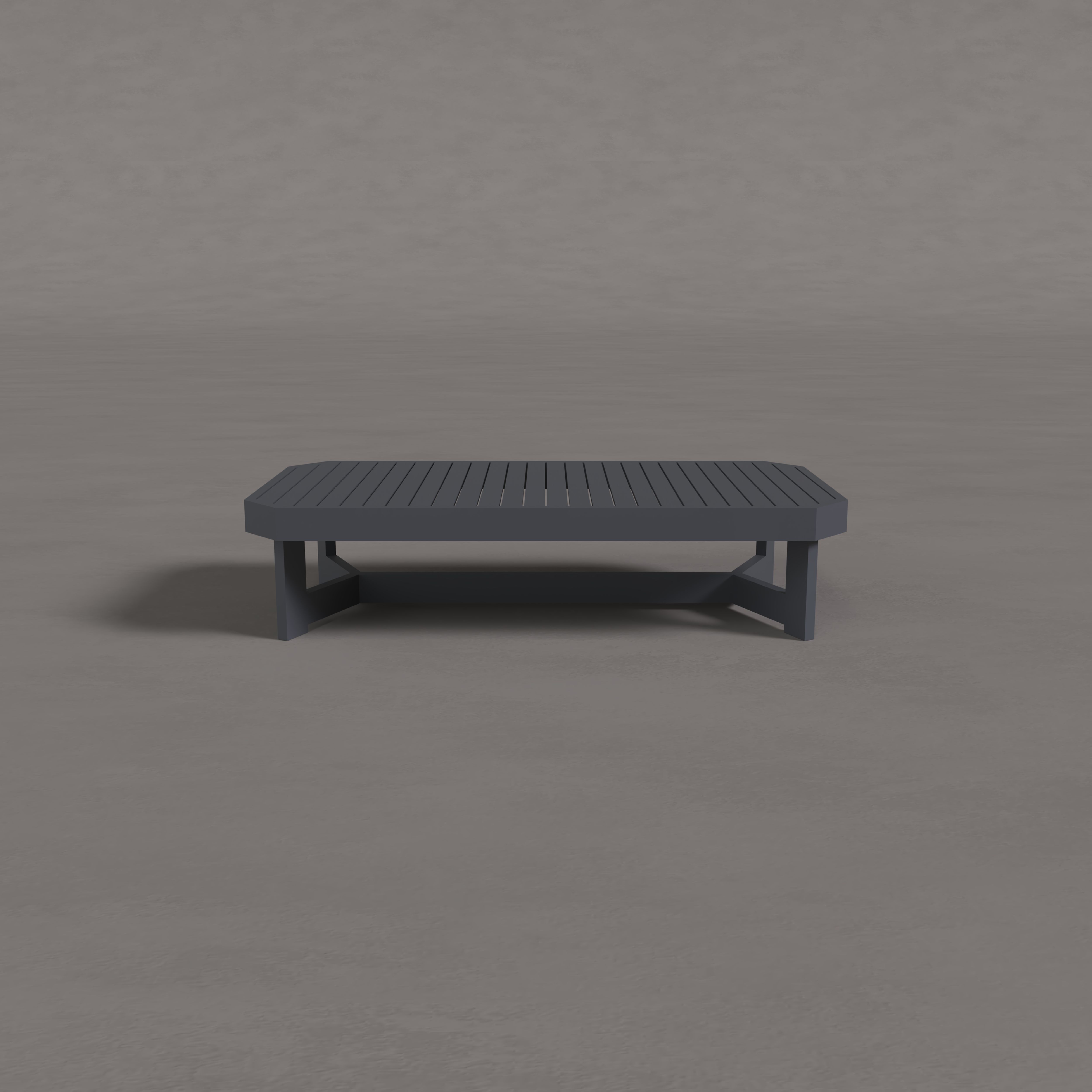 Alba Aluminum Coffee Table