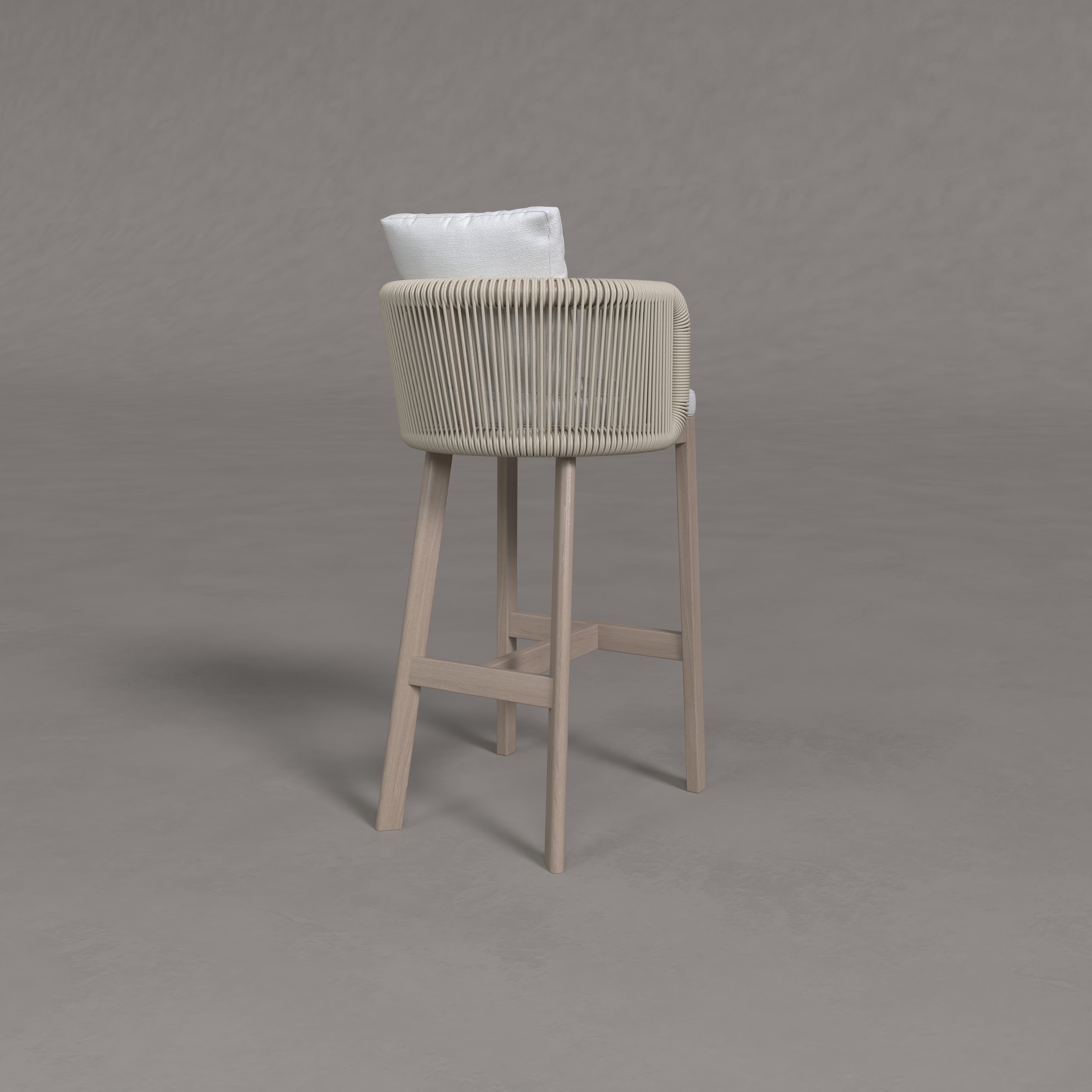 Ordre Teak Counter Stool