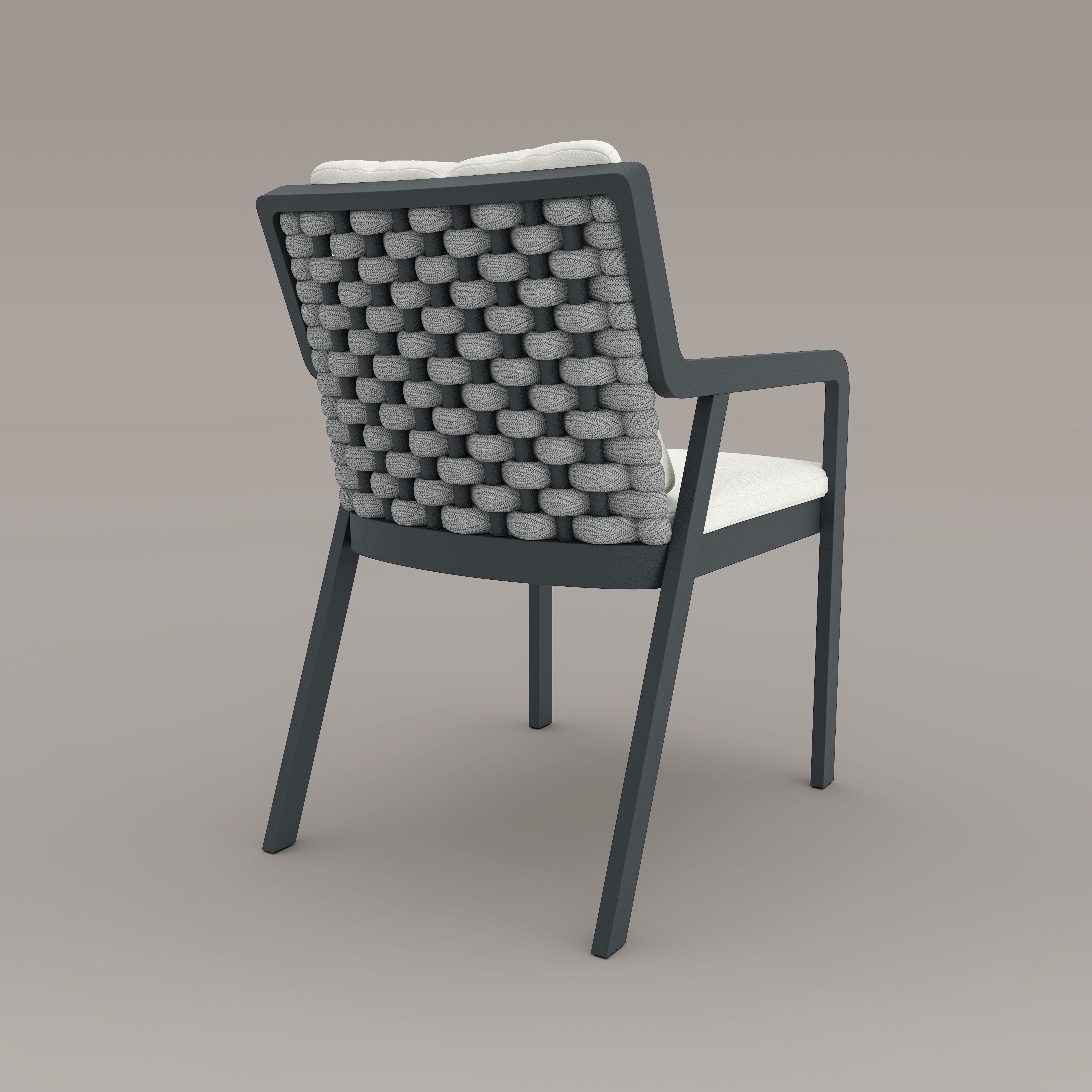 Sicily Aluminum Dining Chair