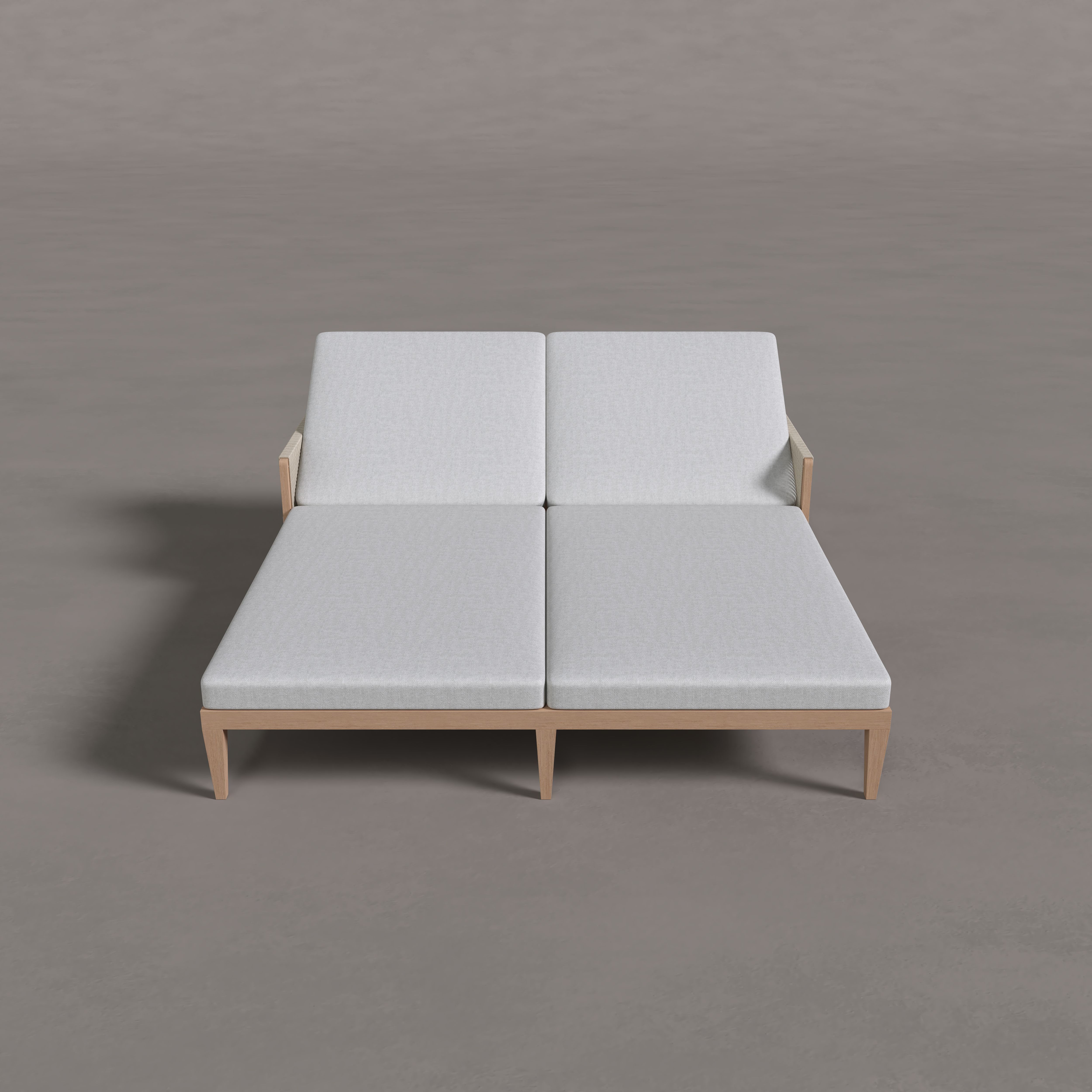 Cove Teak Sunbed