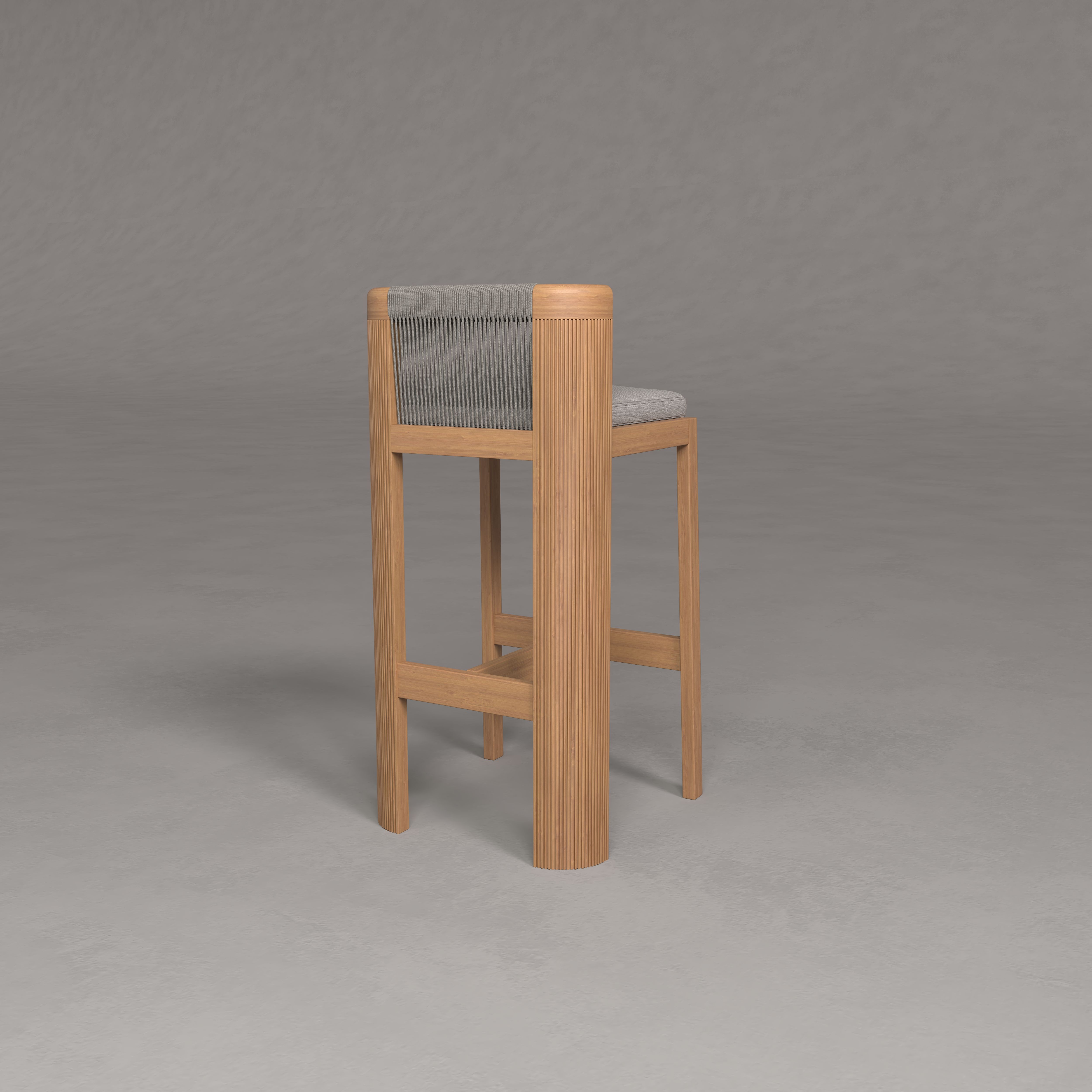 Lagom Teak Counter Stool