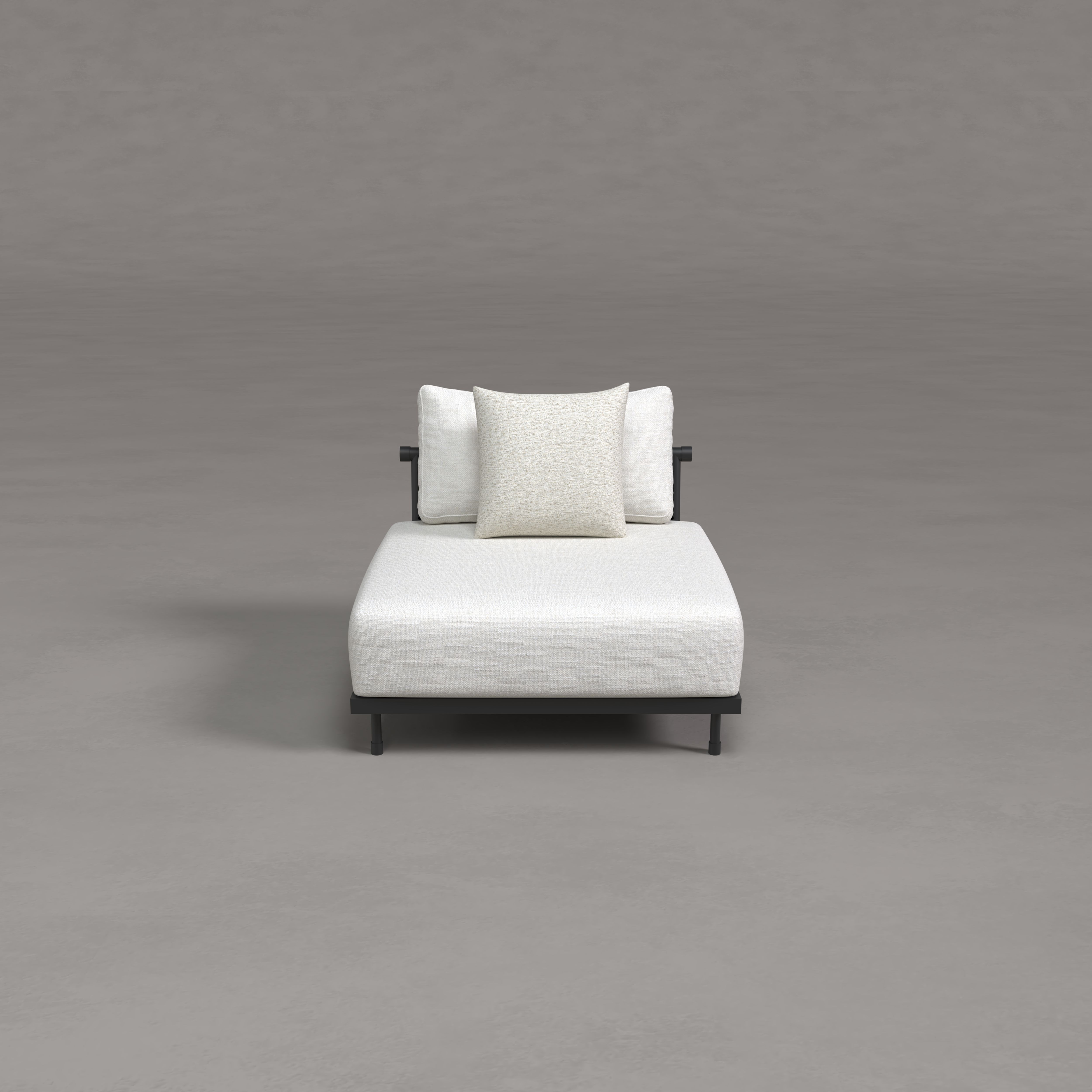 Wcove Aluminum Single Sofa