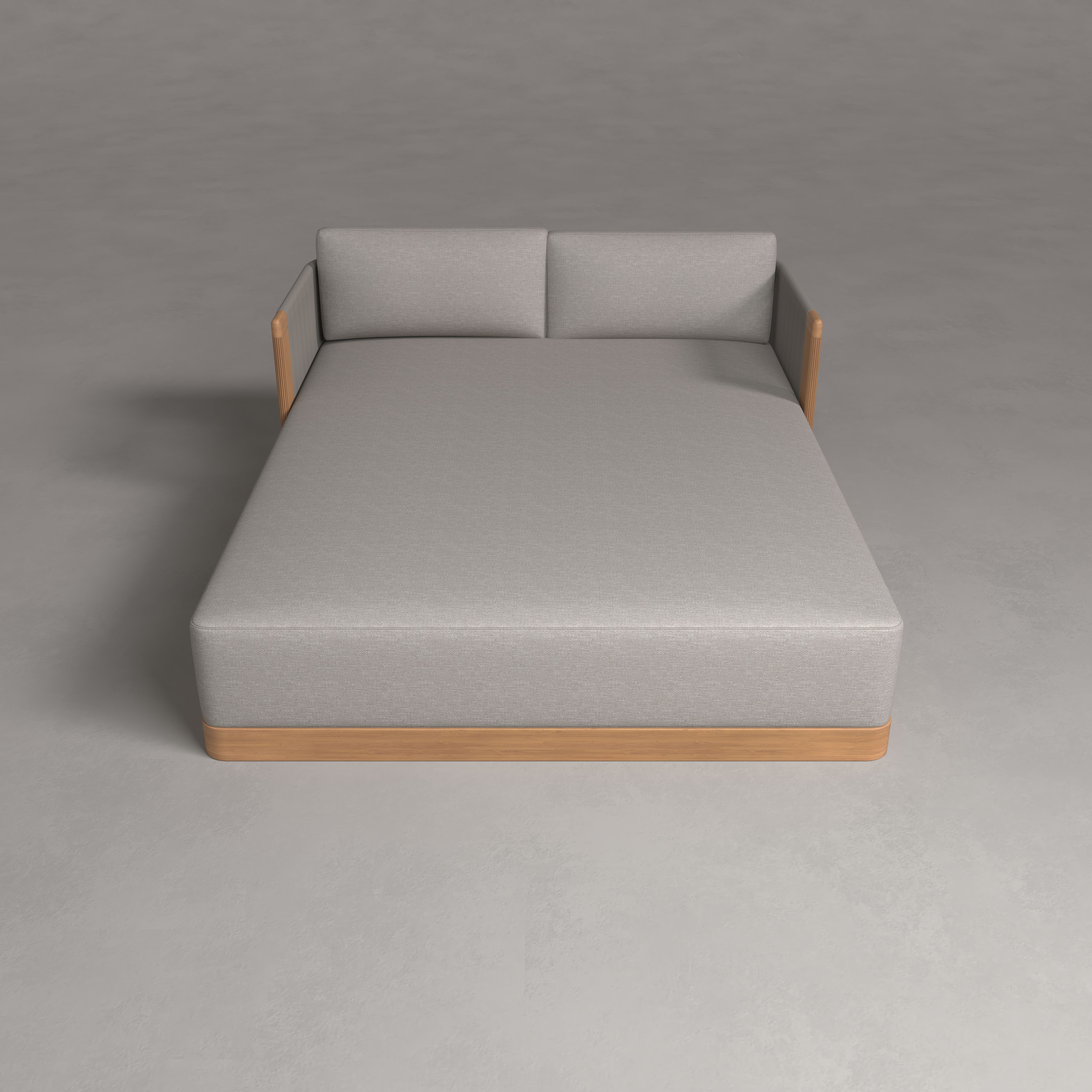 Lagom Teak Sunbed