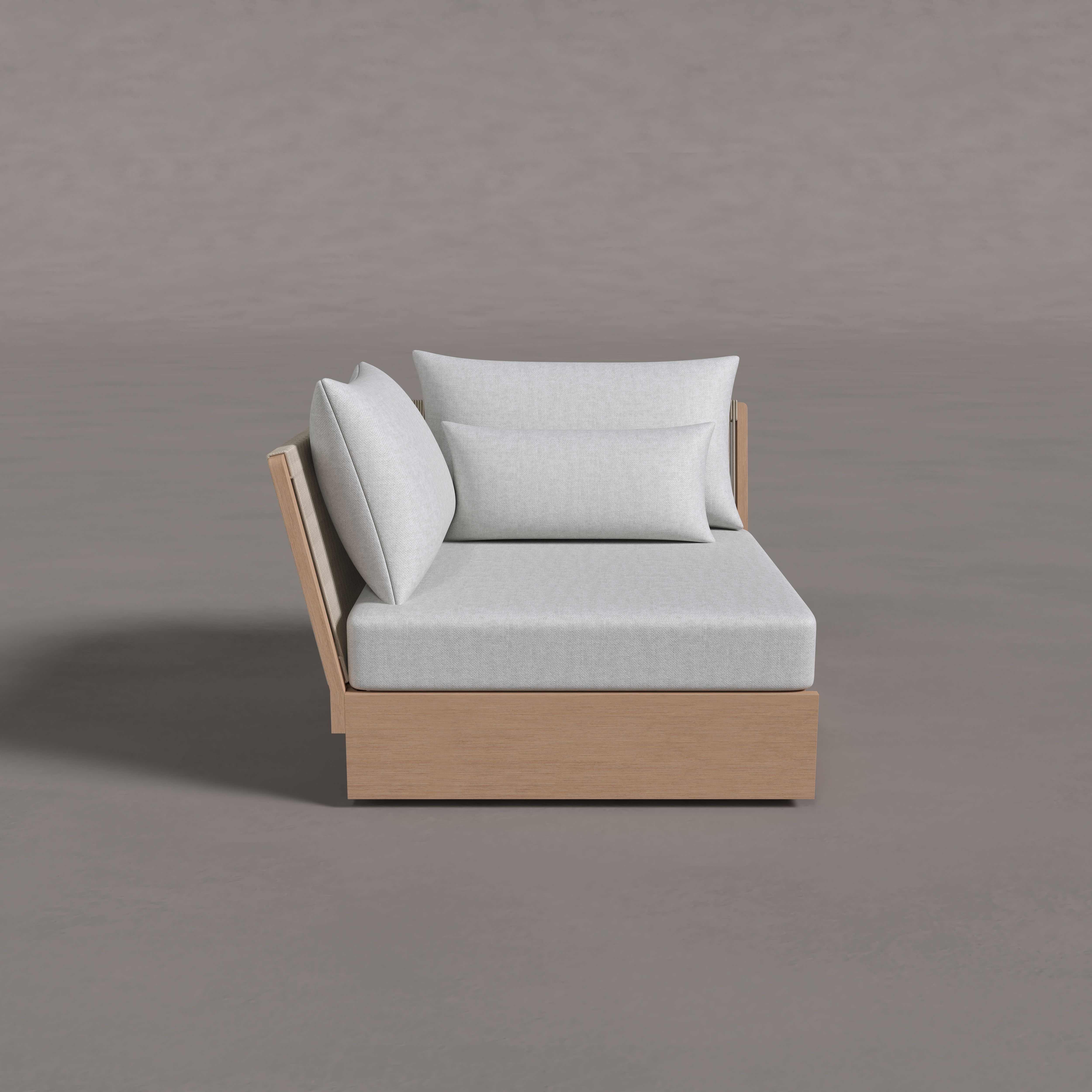 Cove Teak Corner Sofa