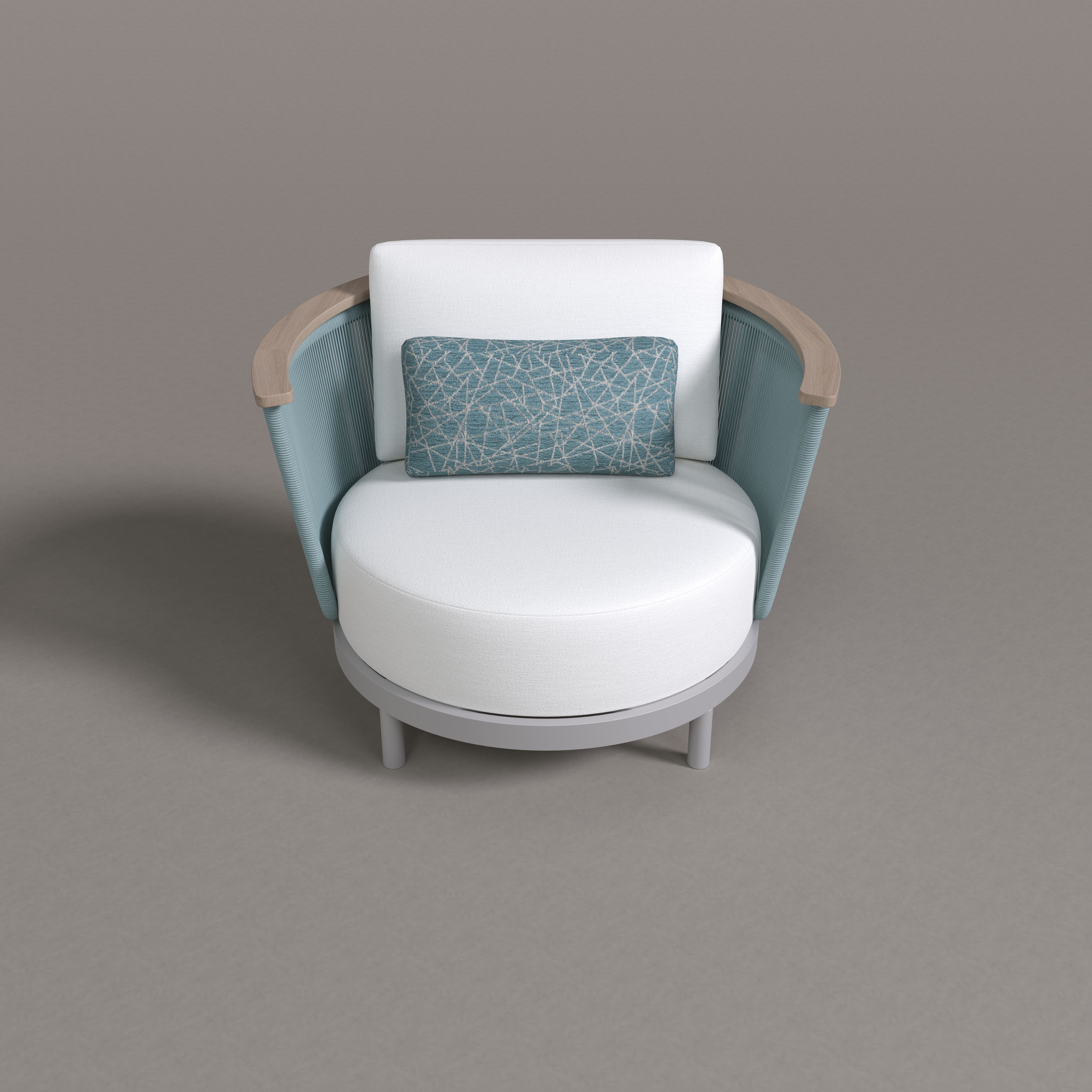 Nexus Aluminum Single Sofa