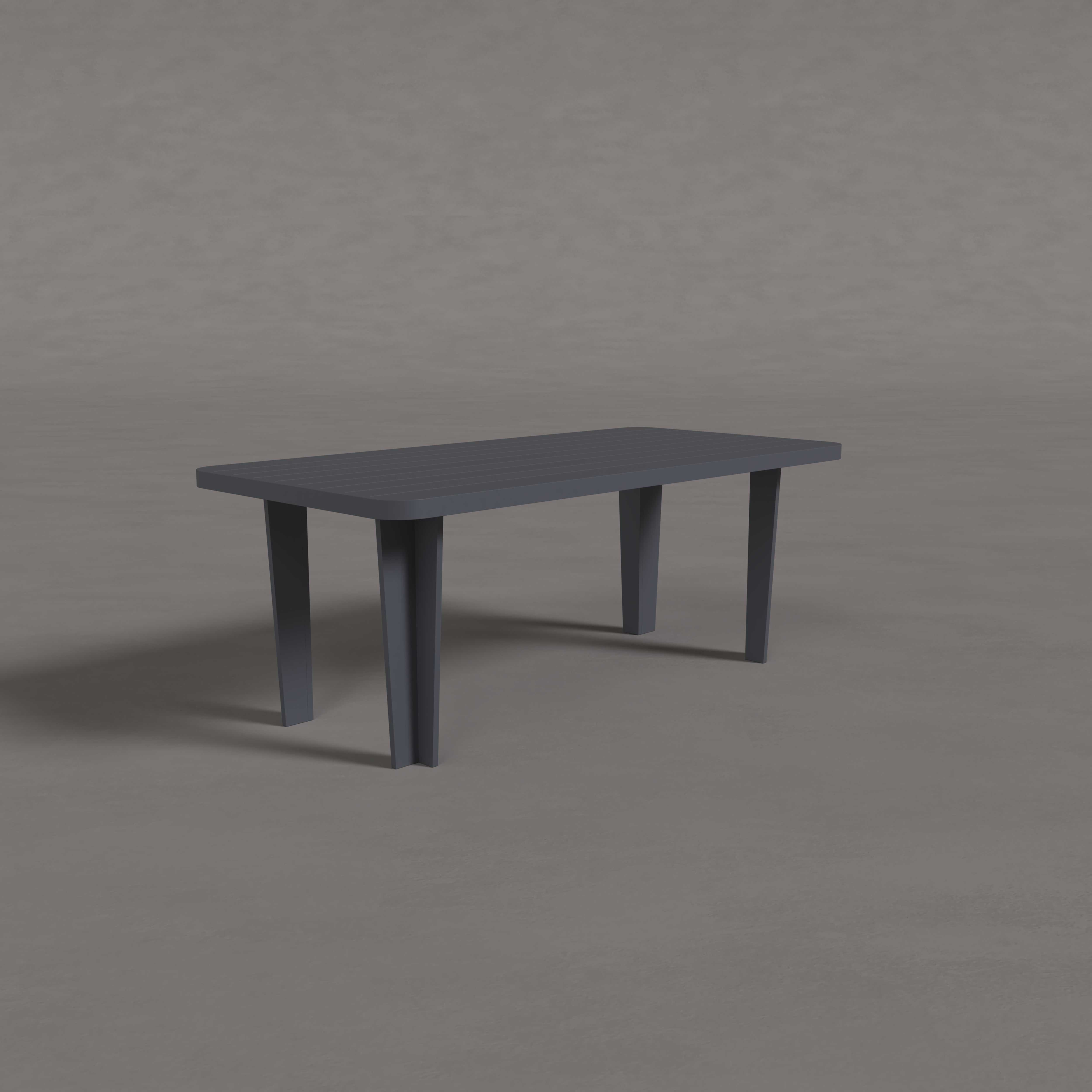 Cove Aluminum Dining Table