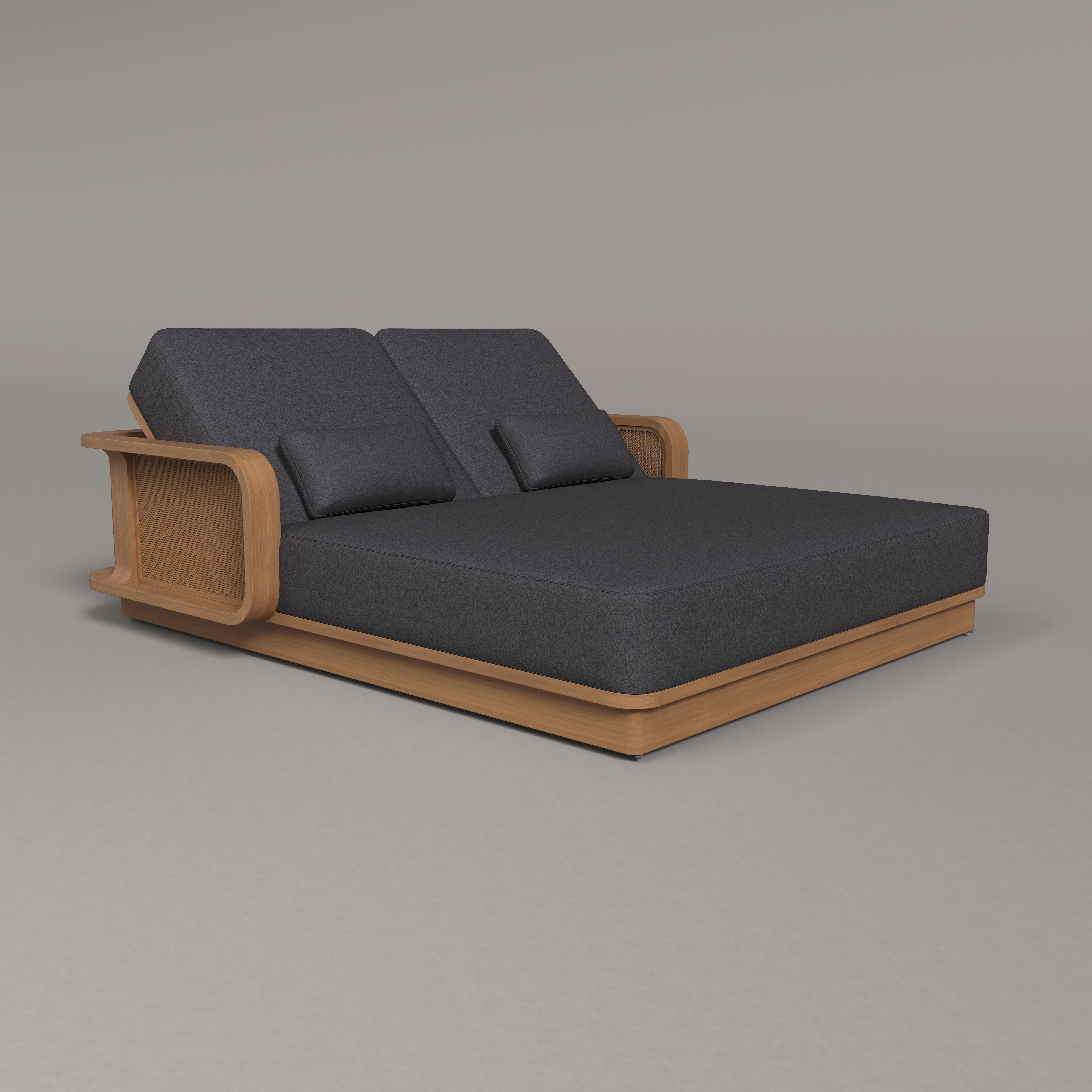 Englo Teak Sunbed
