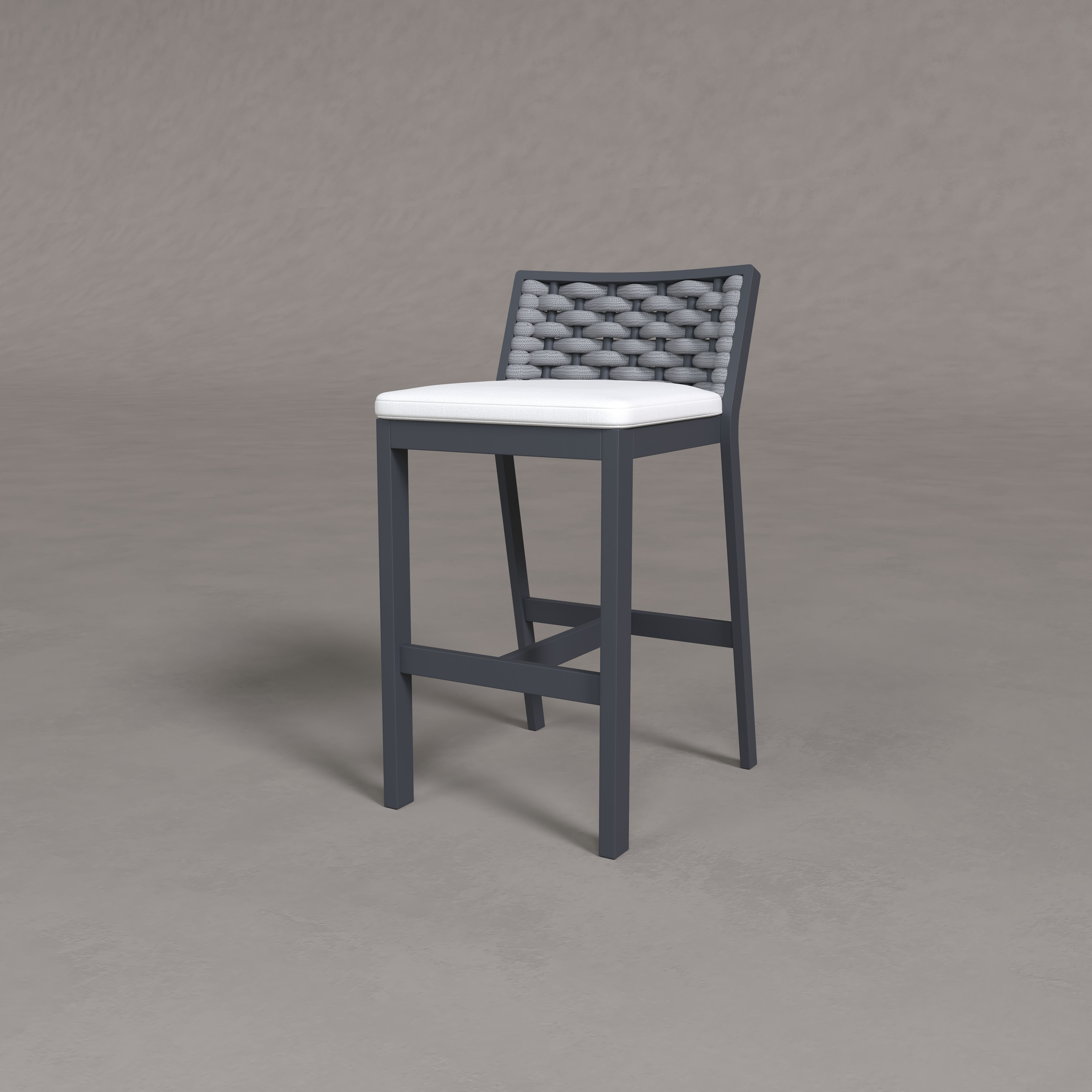 Sicily Aluminum Counter Stool