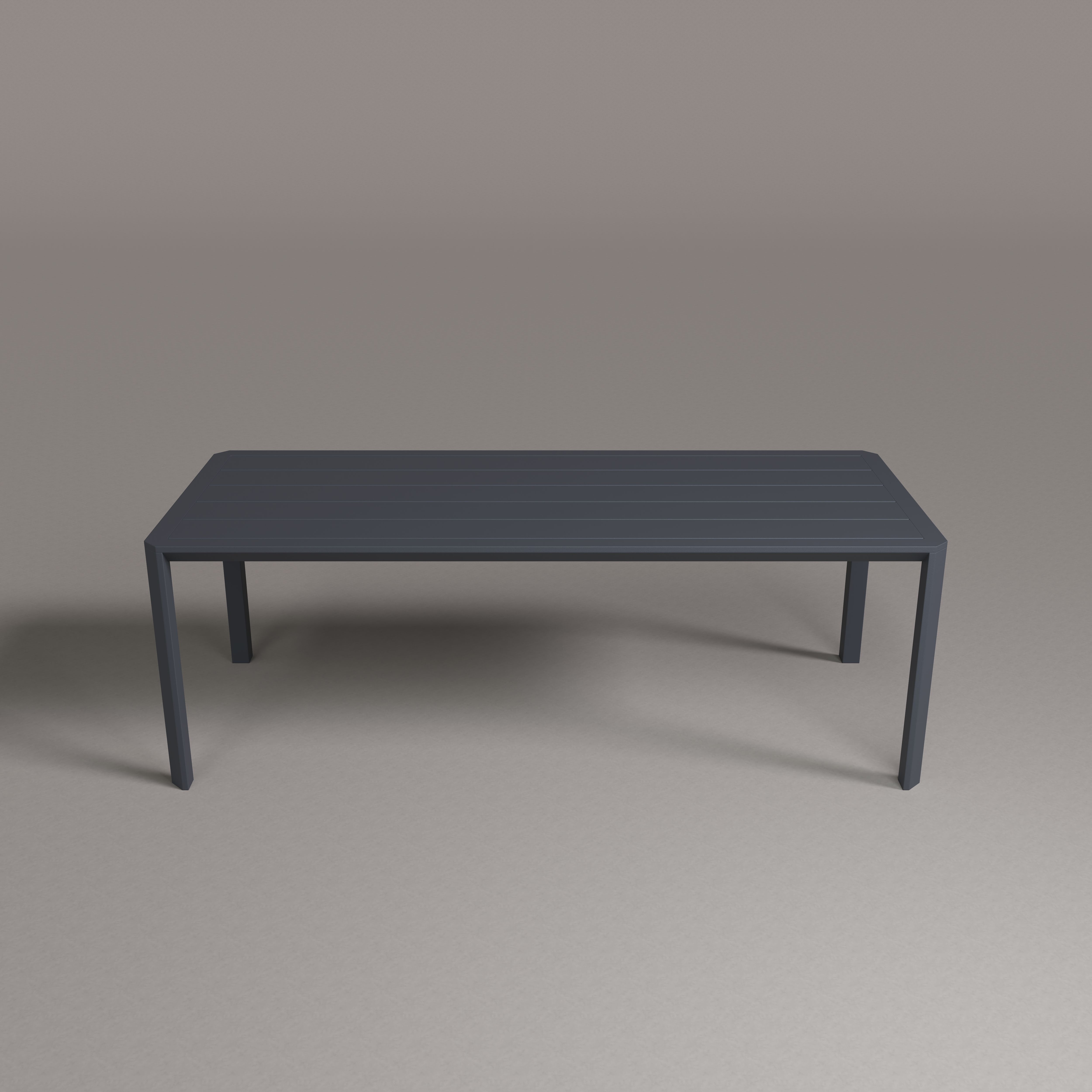 Sicily Aluminum Dining Table