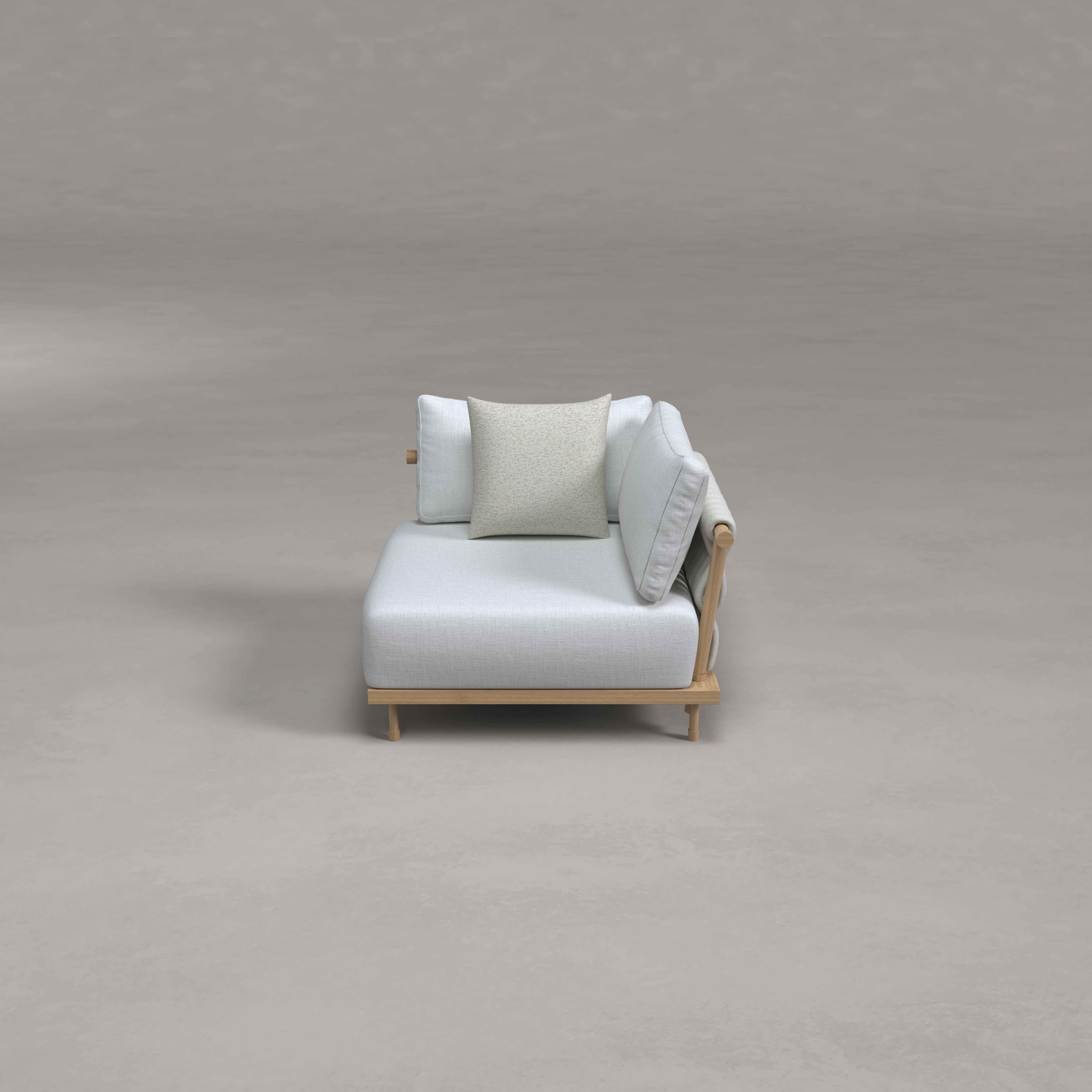 Wcove Teak Corner Sofa