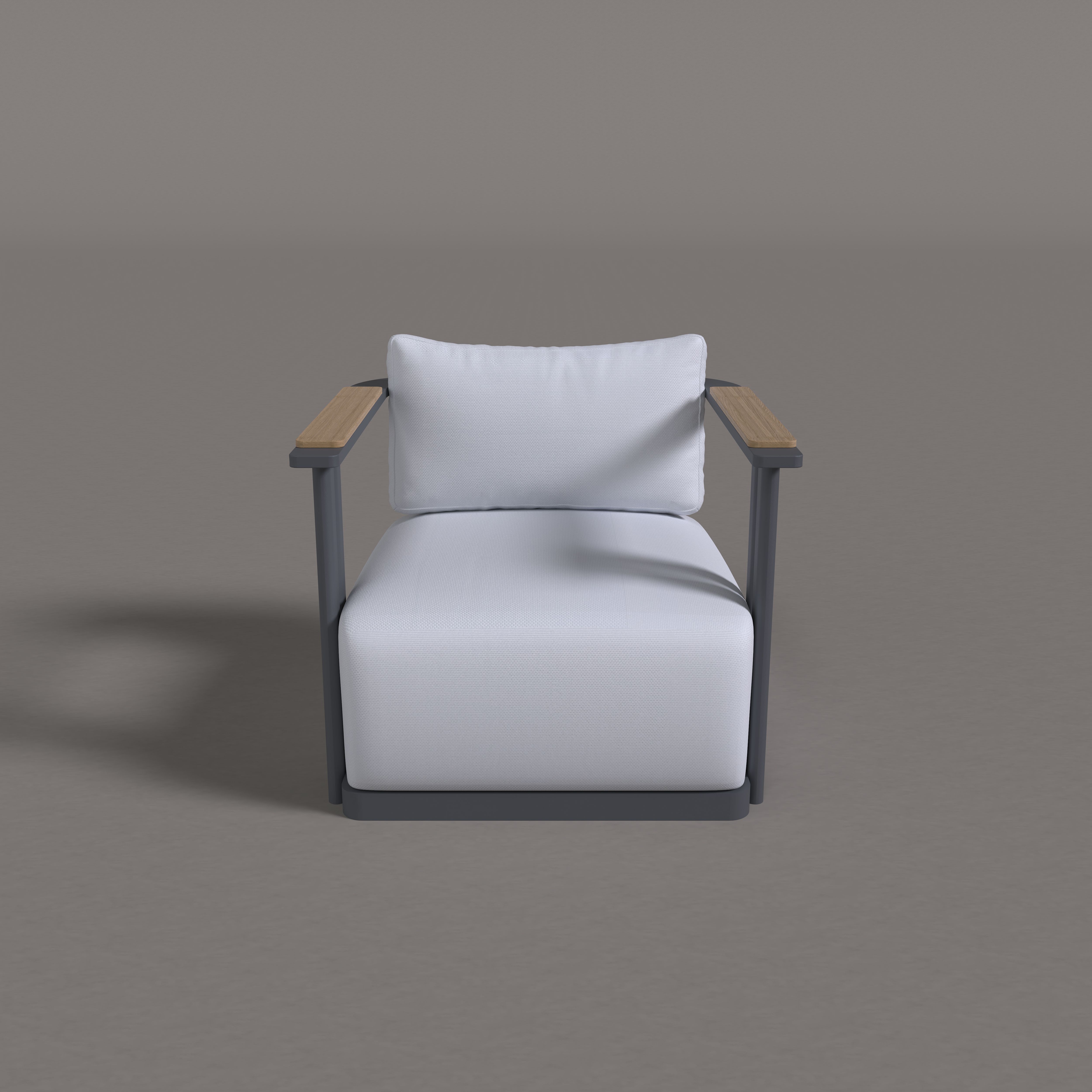 G-Haven Aluminum Single Sofa