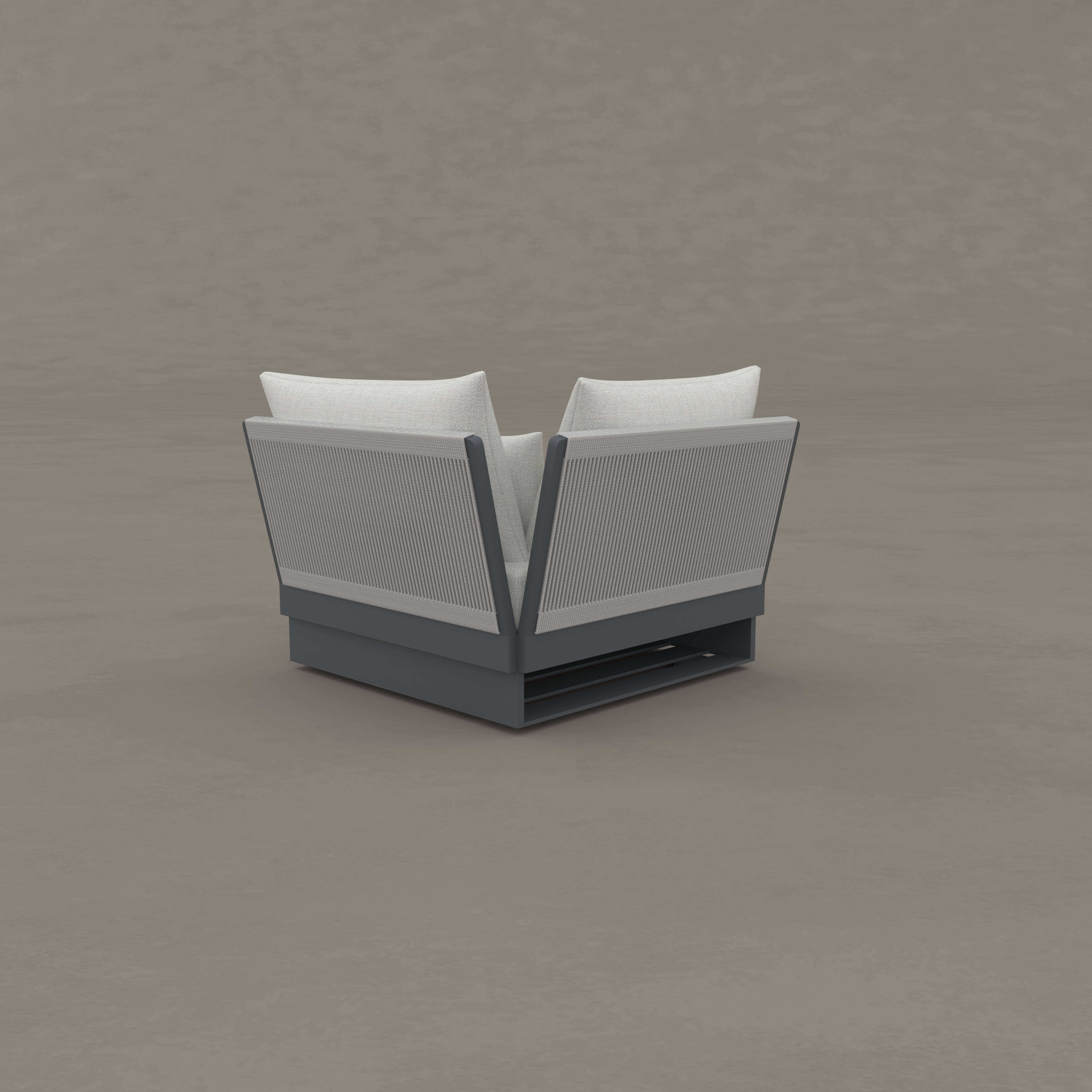 Cove Aluminum Corner Sofa
