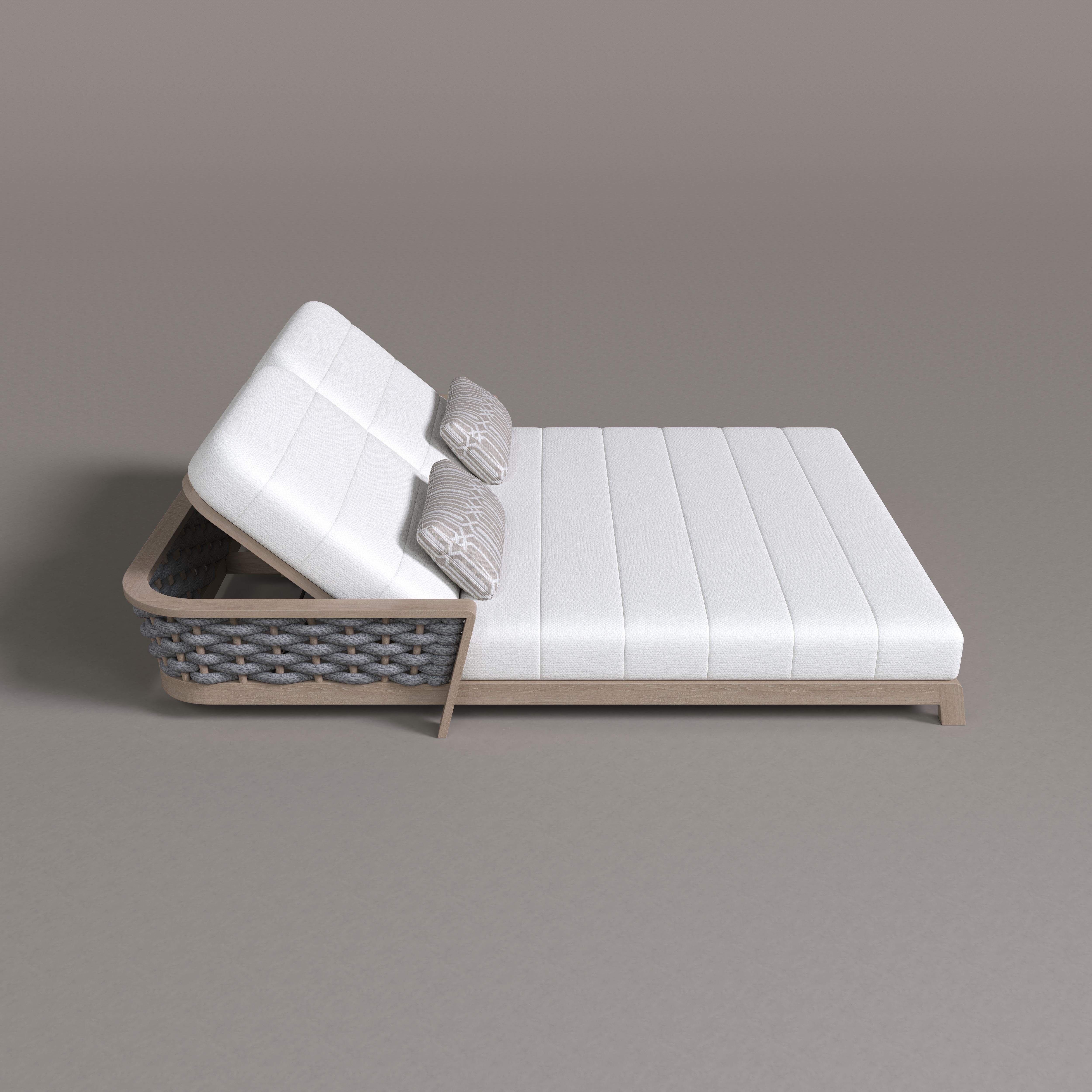 Sicily Teak Sunbed