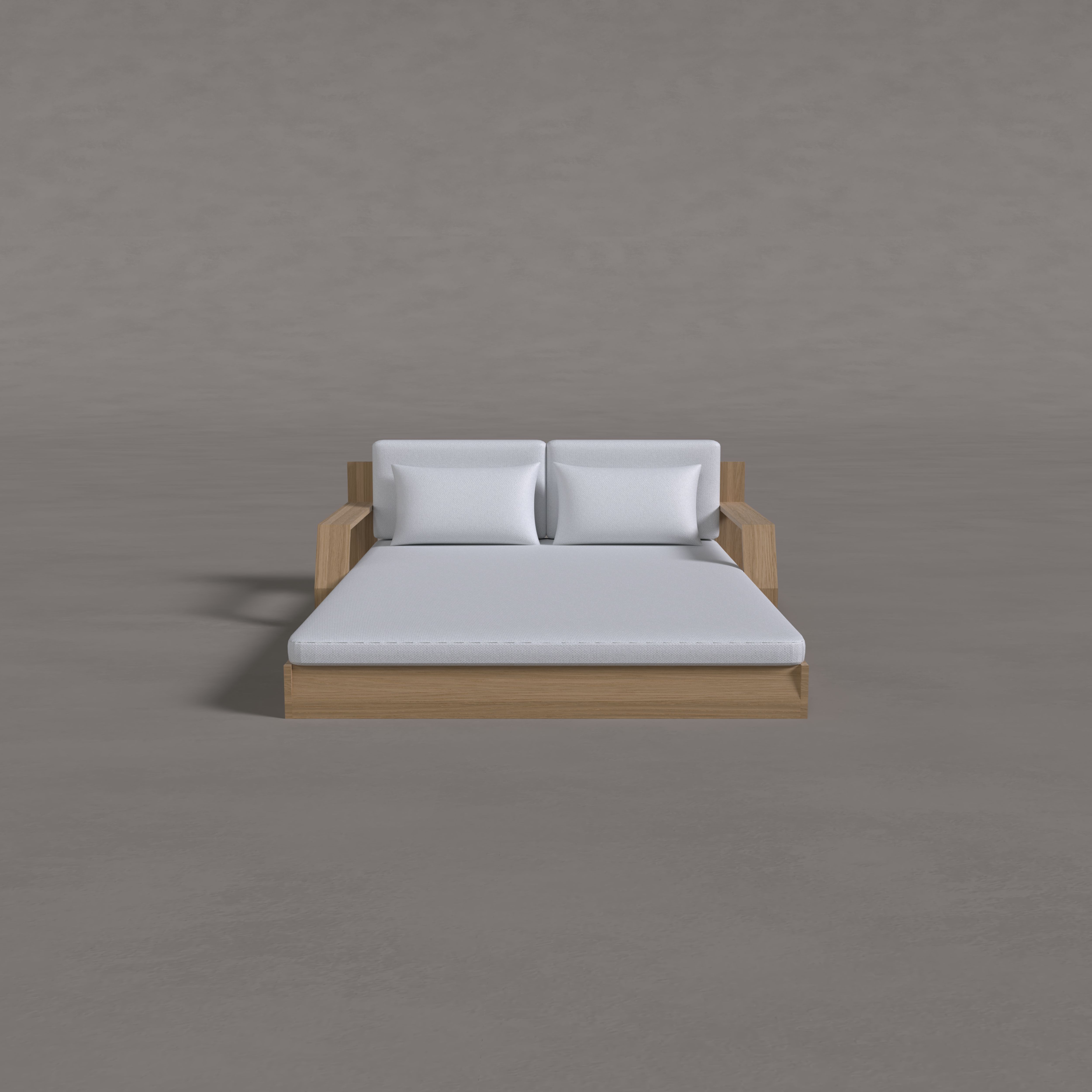 Alba Teak Sunbed