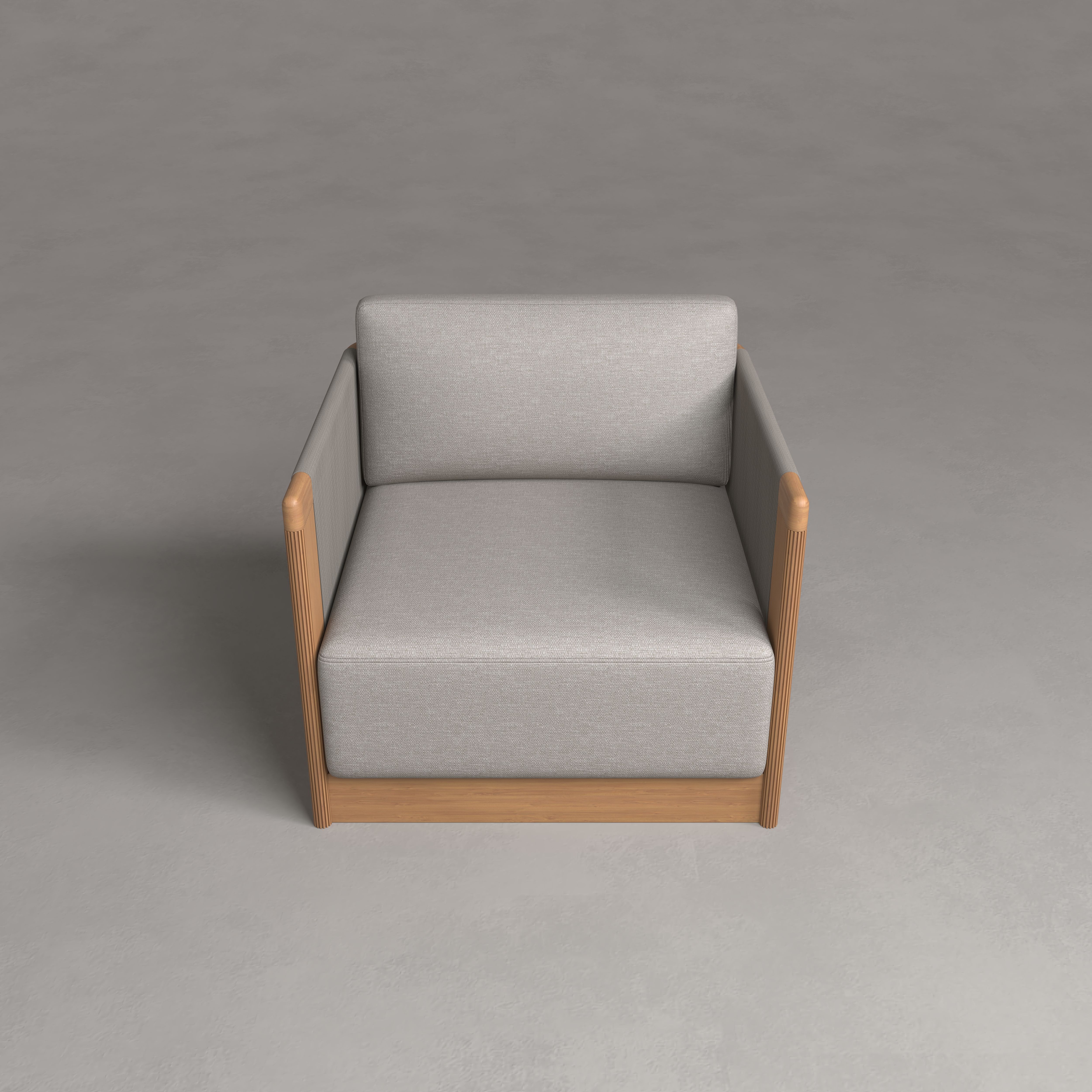 Lagom Teak Single Sofa
