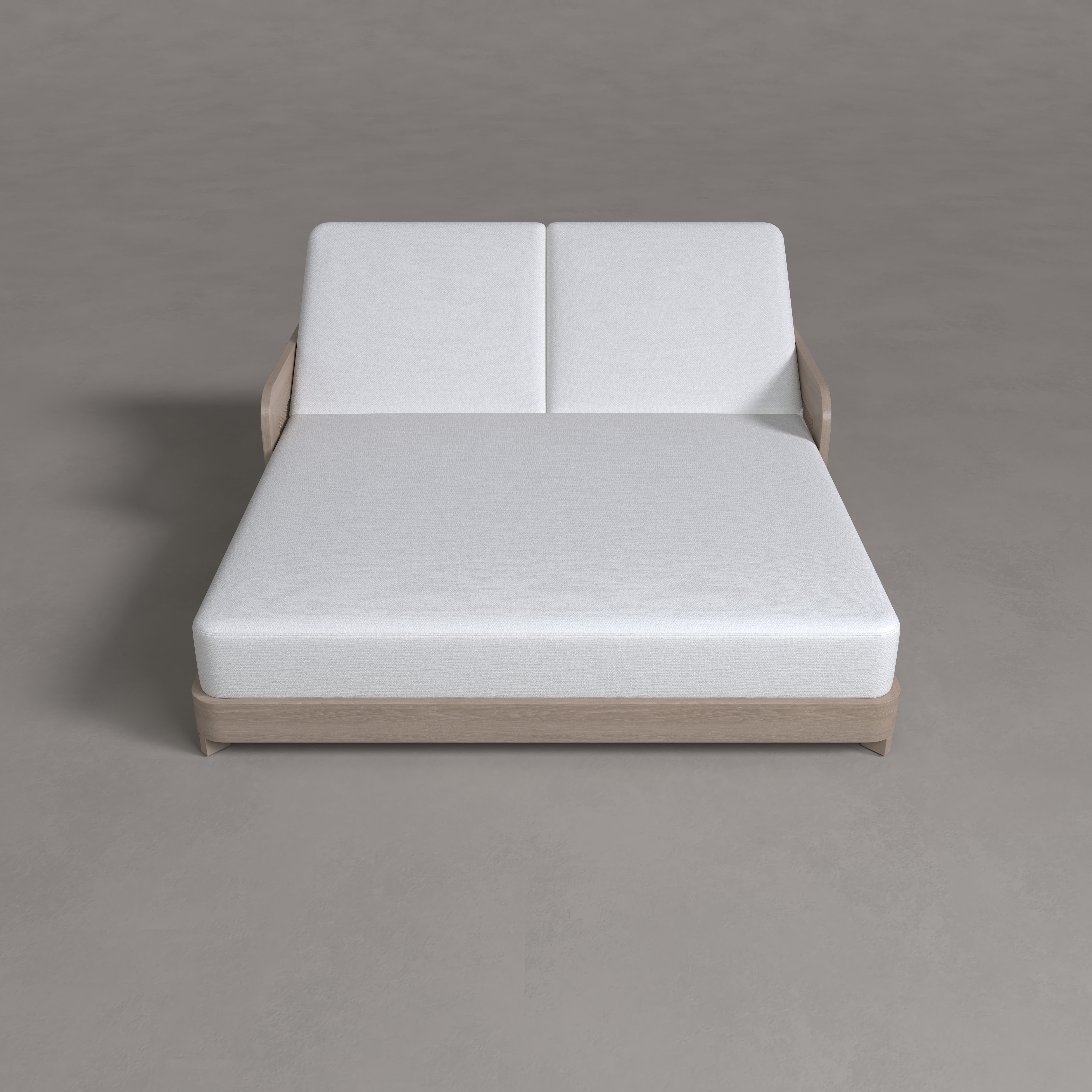 Tranquil Teak Sunbed