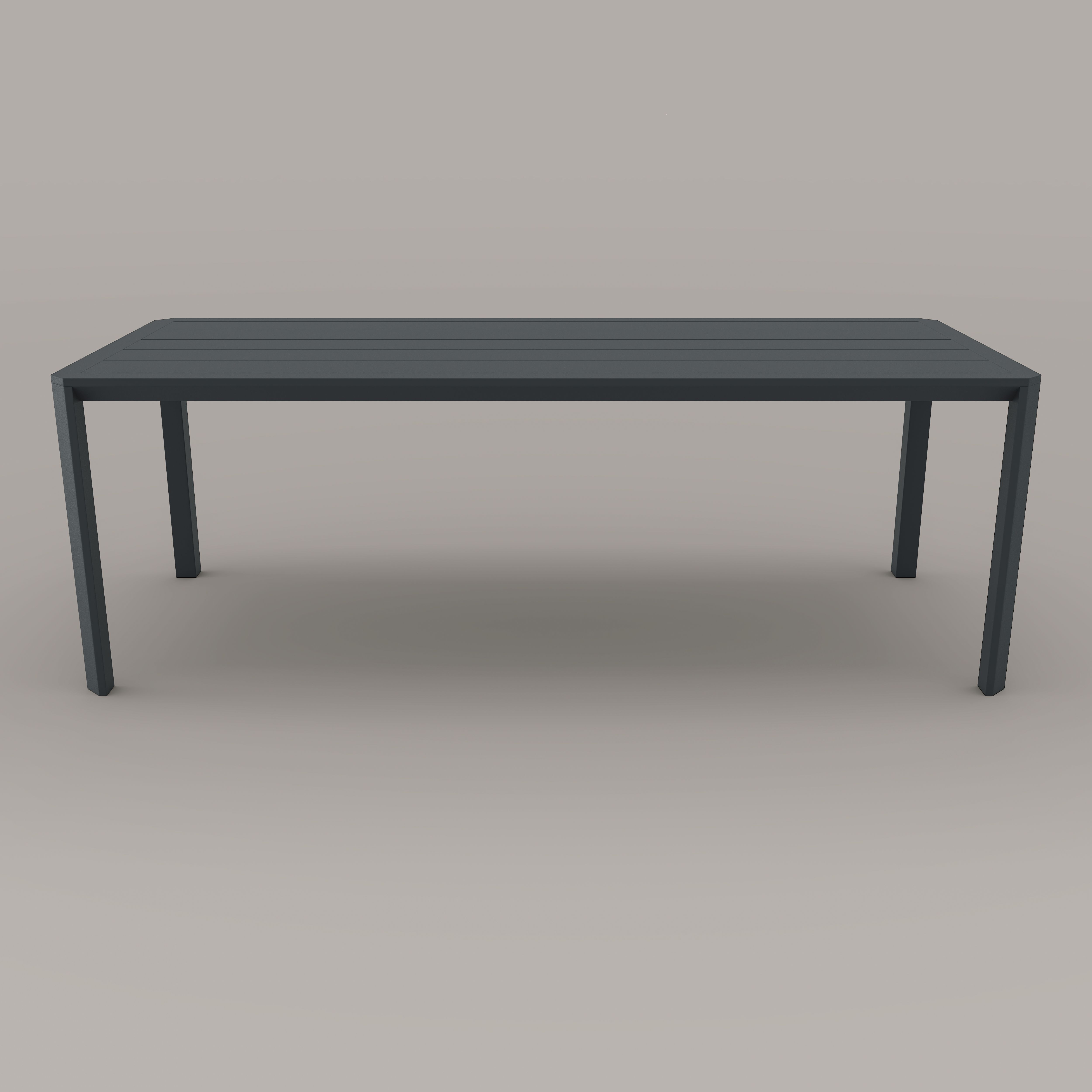 Sicily Aluminum Dining Table