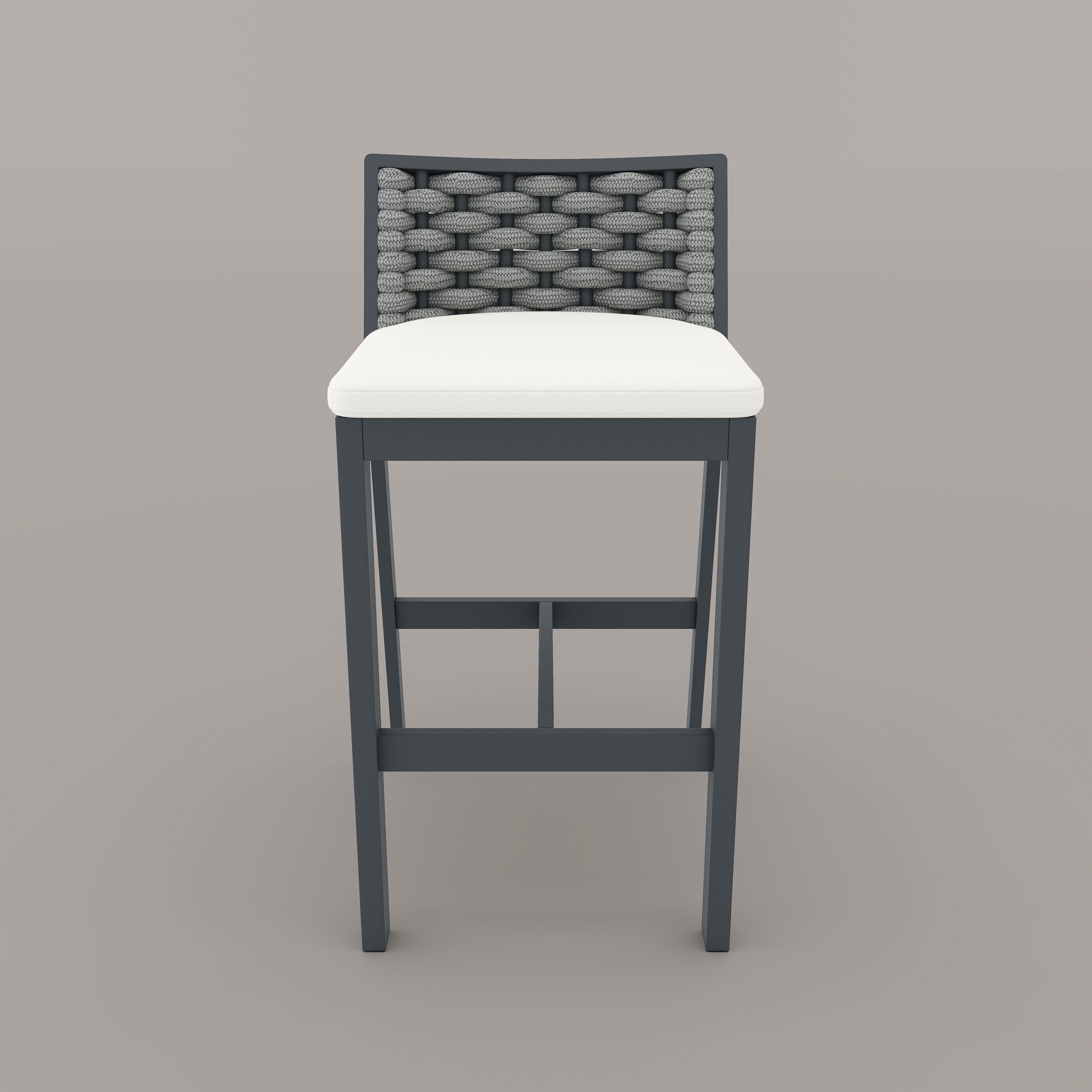 Sicily Aluminum Counter Stool