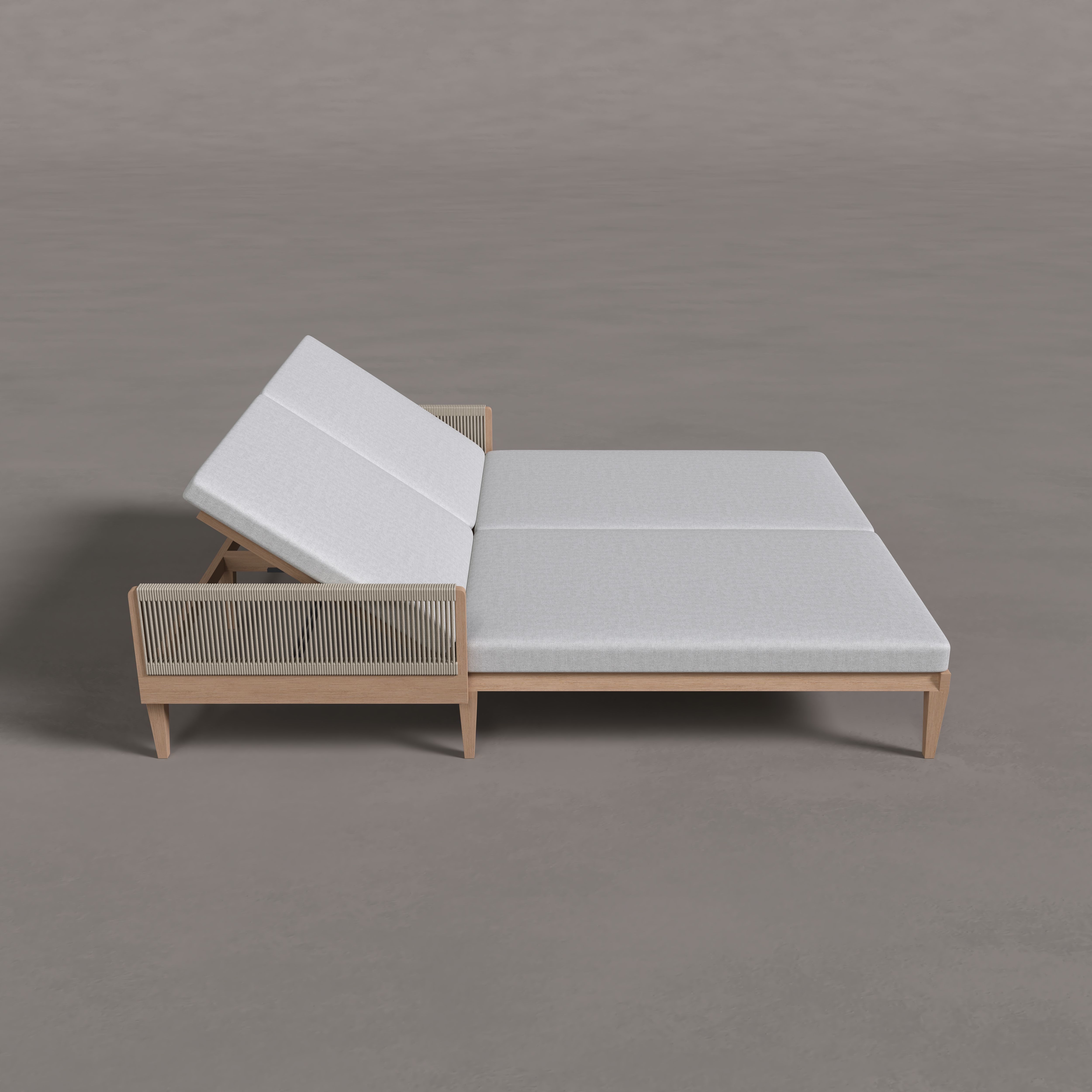 Cove Teak Sunbed